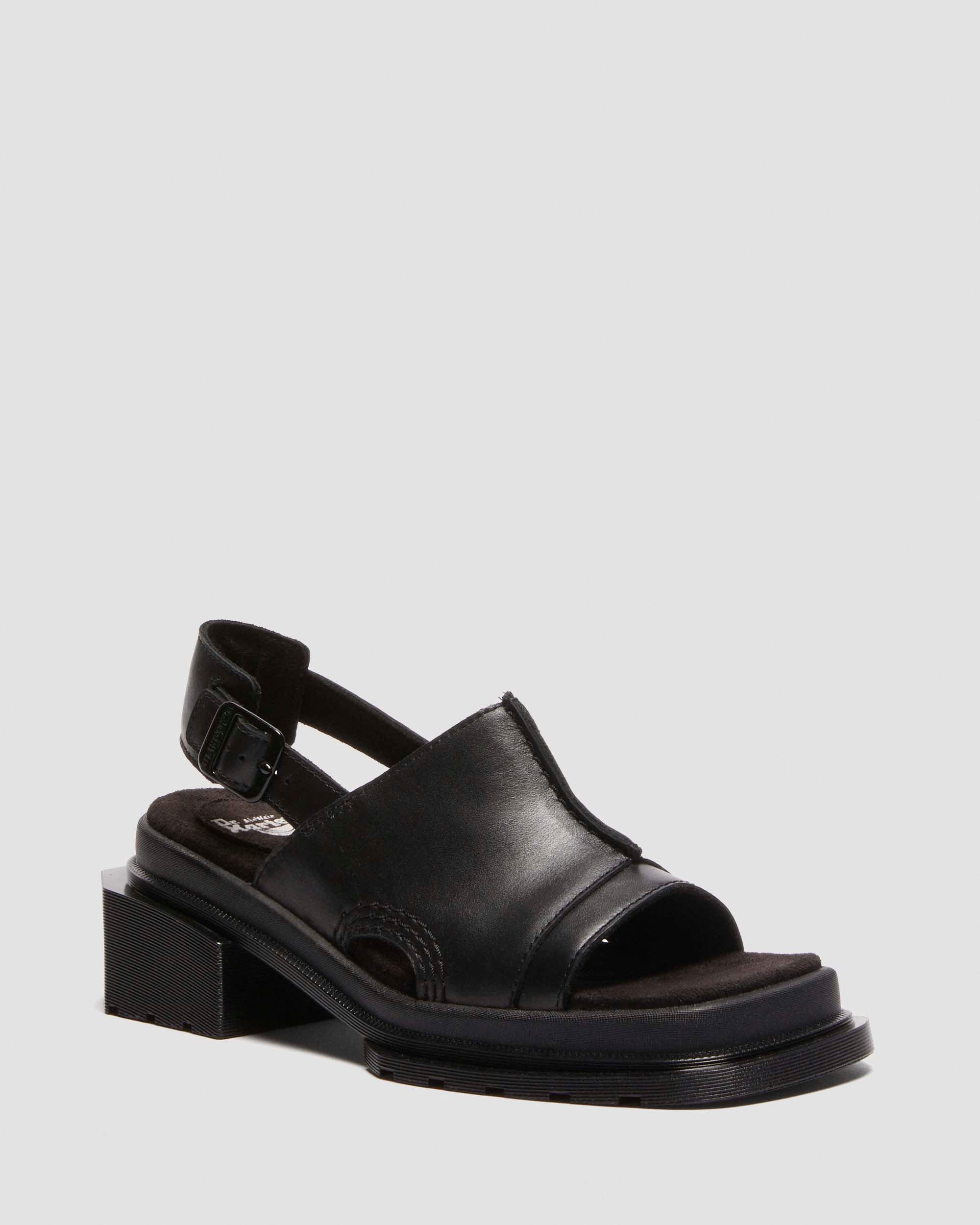 Maybole Athena leather Mules in Black