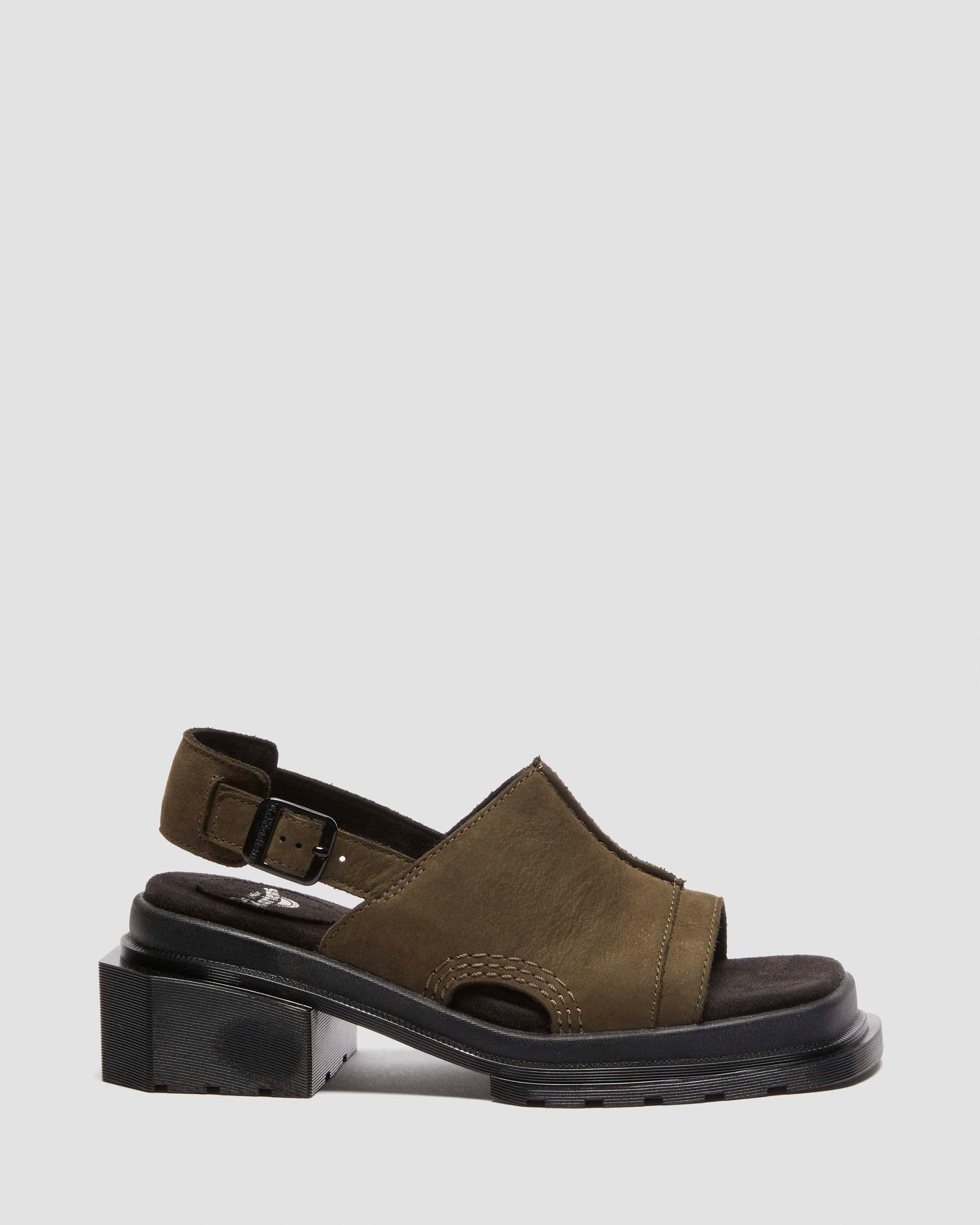 Maybole Buttersoft leather Mules in Olive