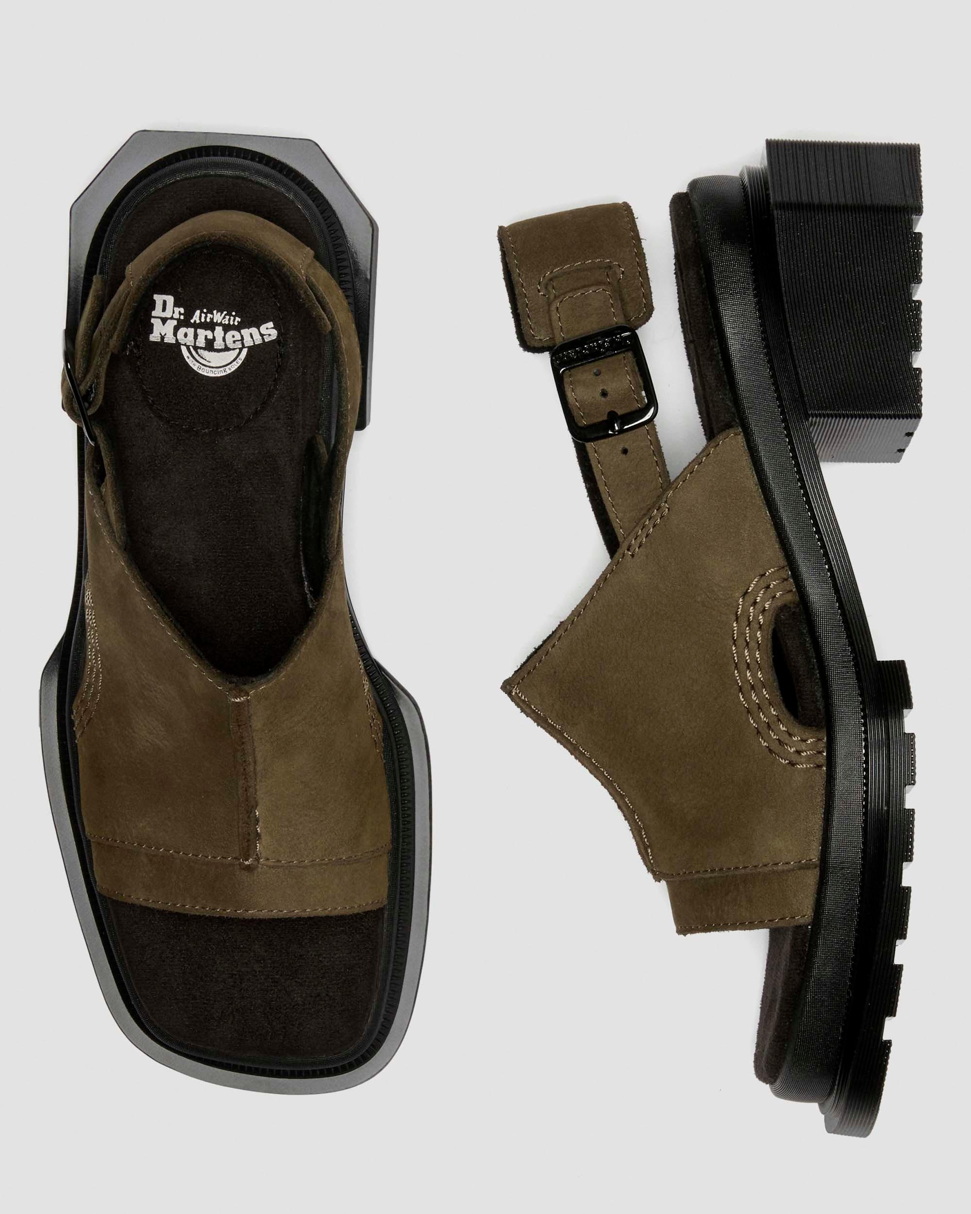 Maybole Buttersoft leather Mules in Olive