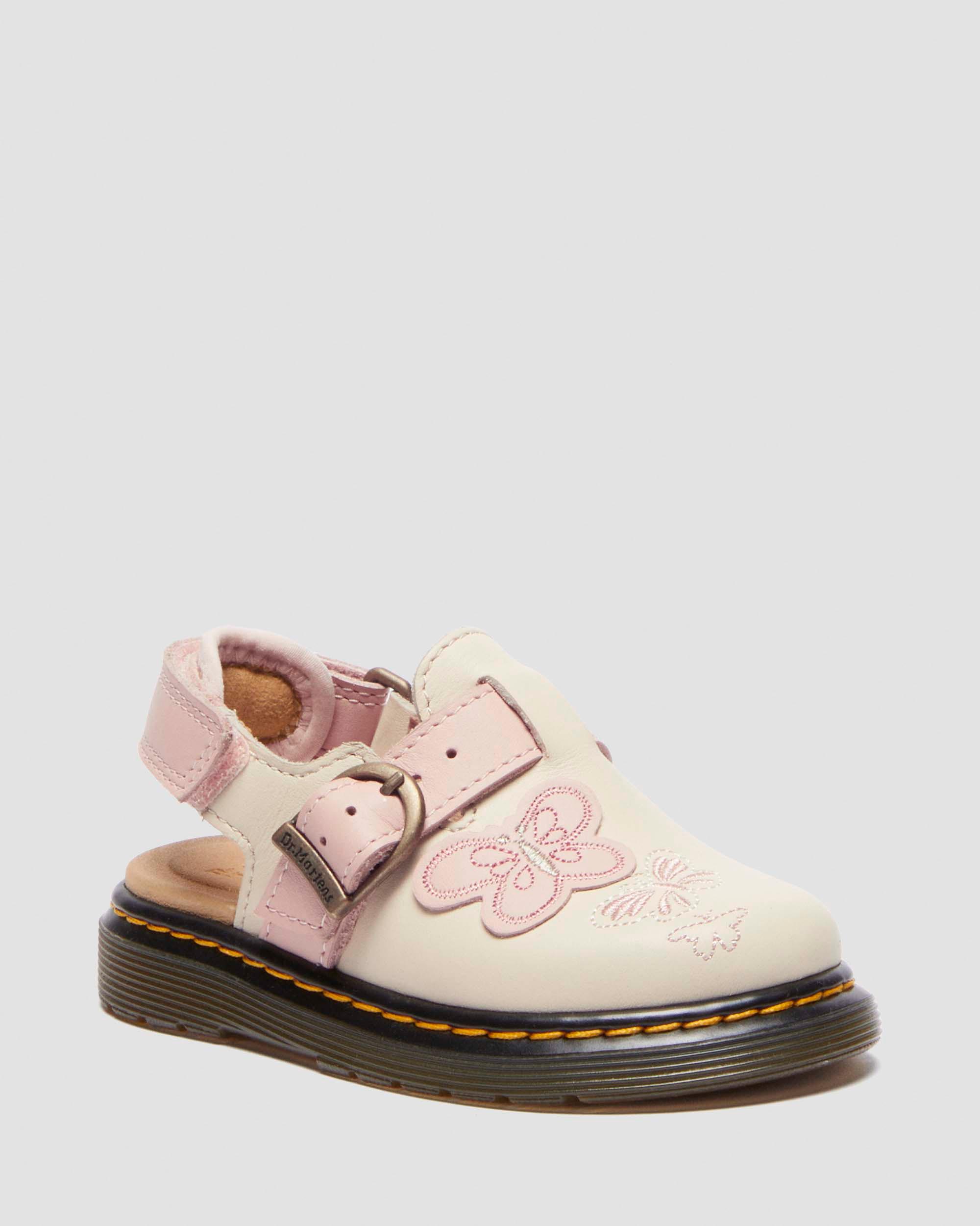 Toddler Jorgie leather mules