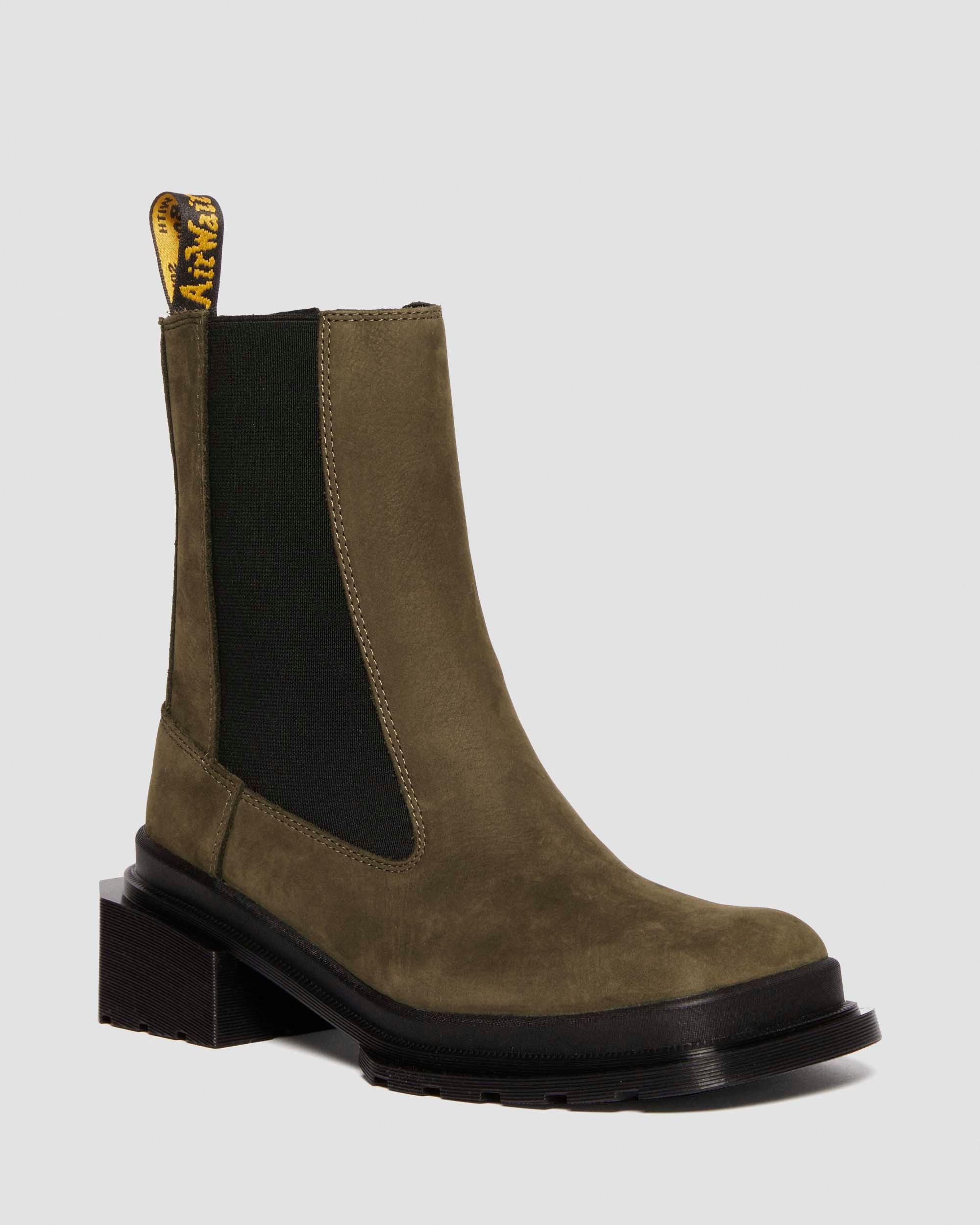 Maybole Buttersoft leather Chelsea boots in Olive
