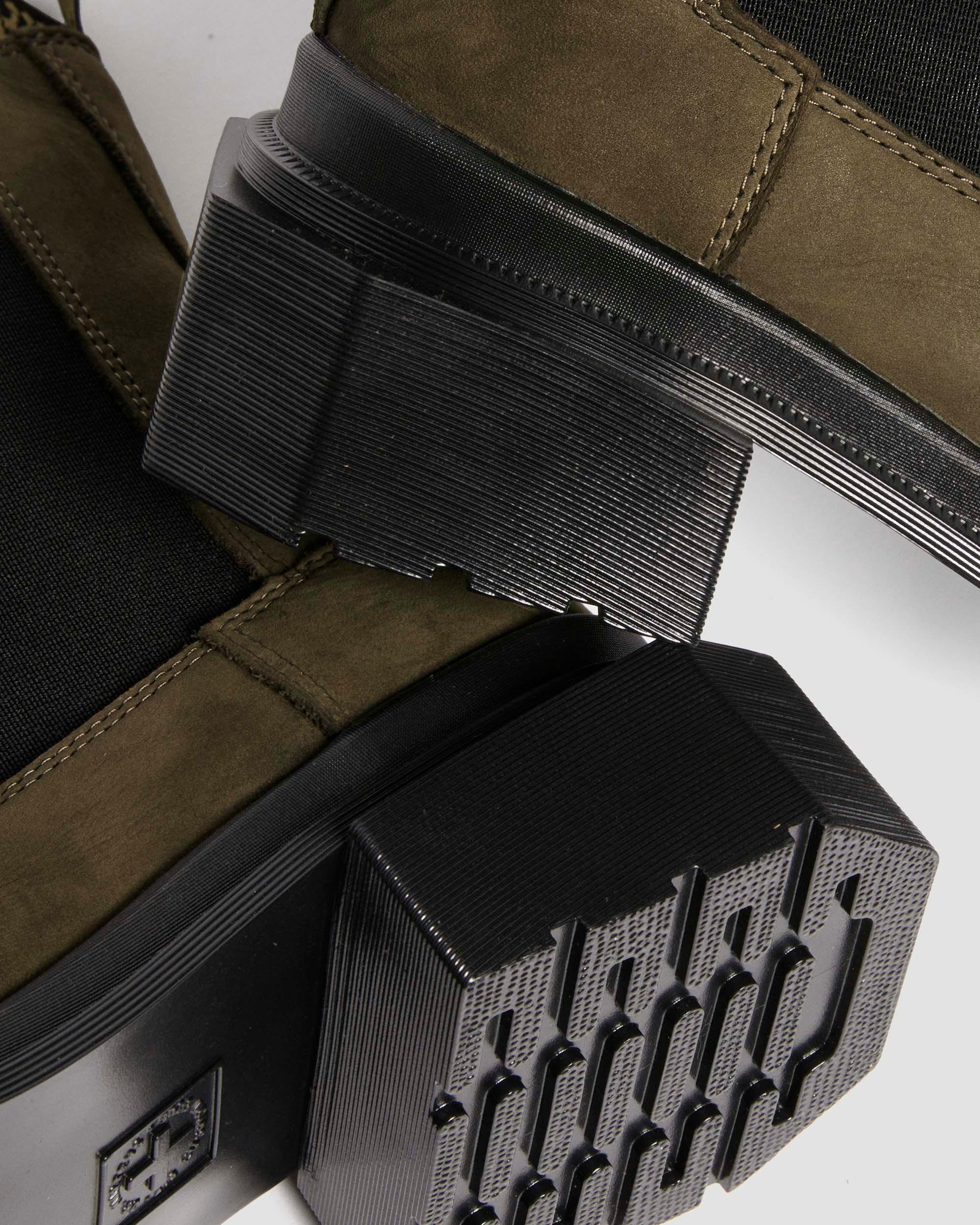 Maybole Buttersoft leather Chelsea boots in Olive