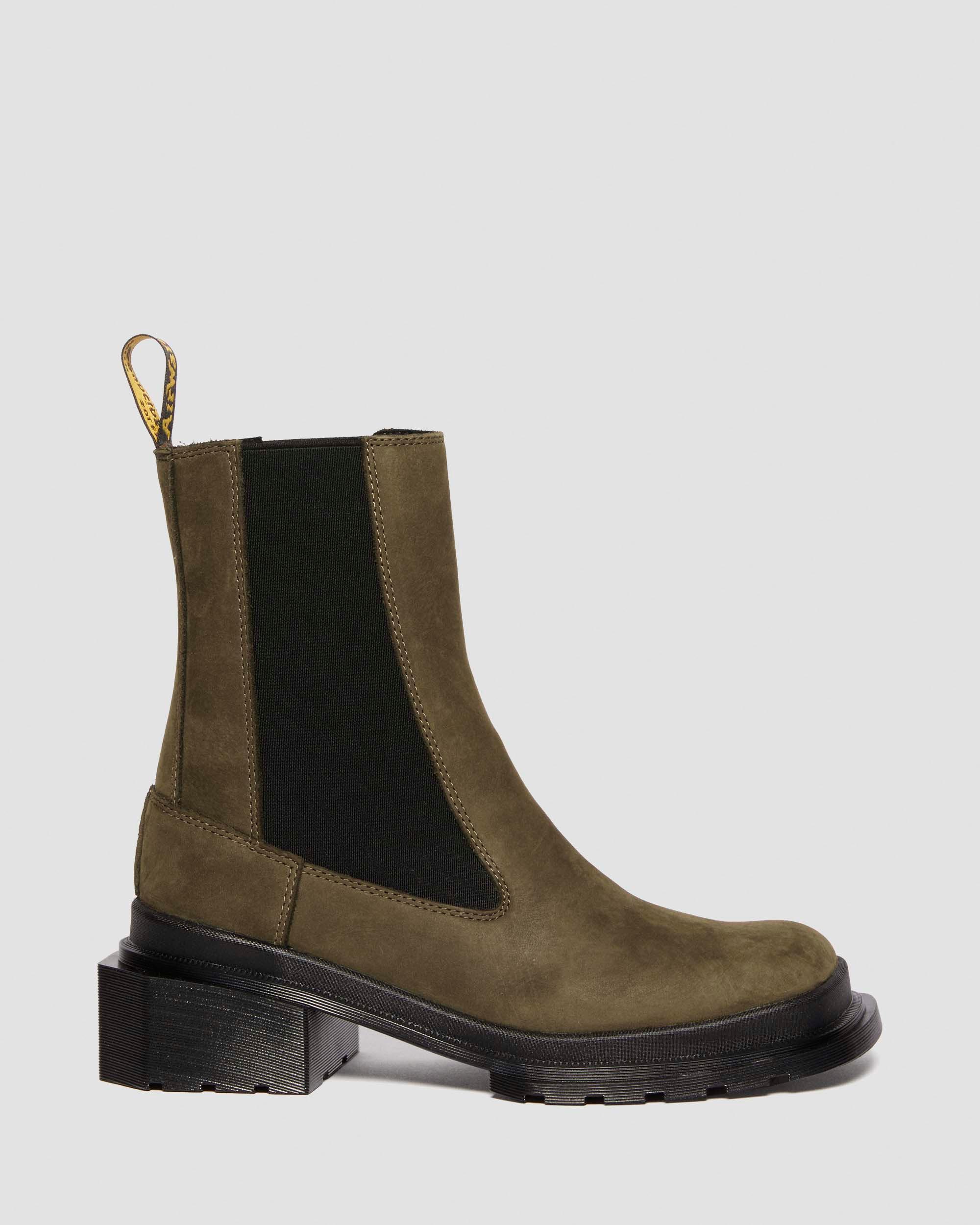 Maybole Buttersoft leather Chelsea boots in Olive