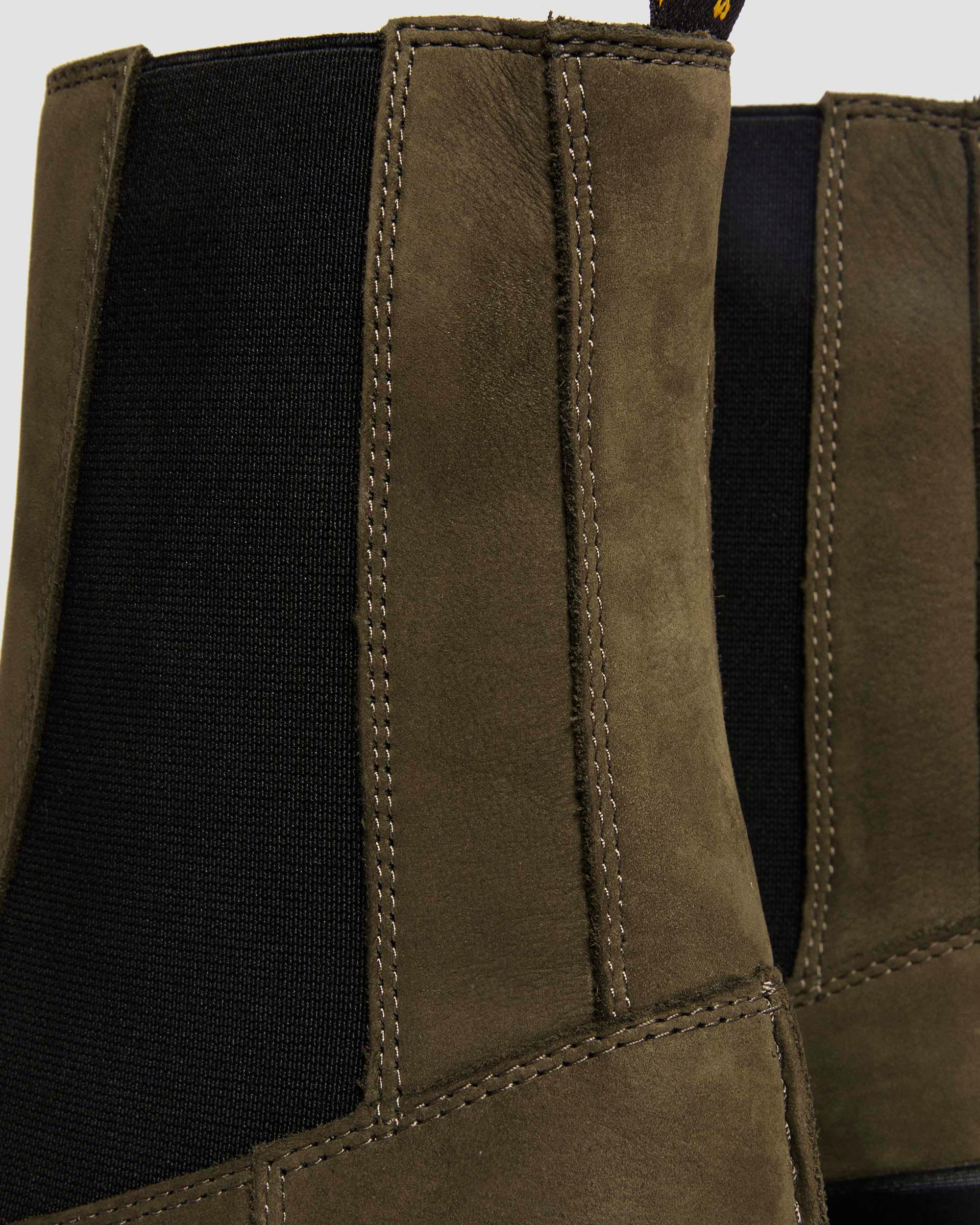 Maybole Buttersoft leather Chelsea boots in Olive