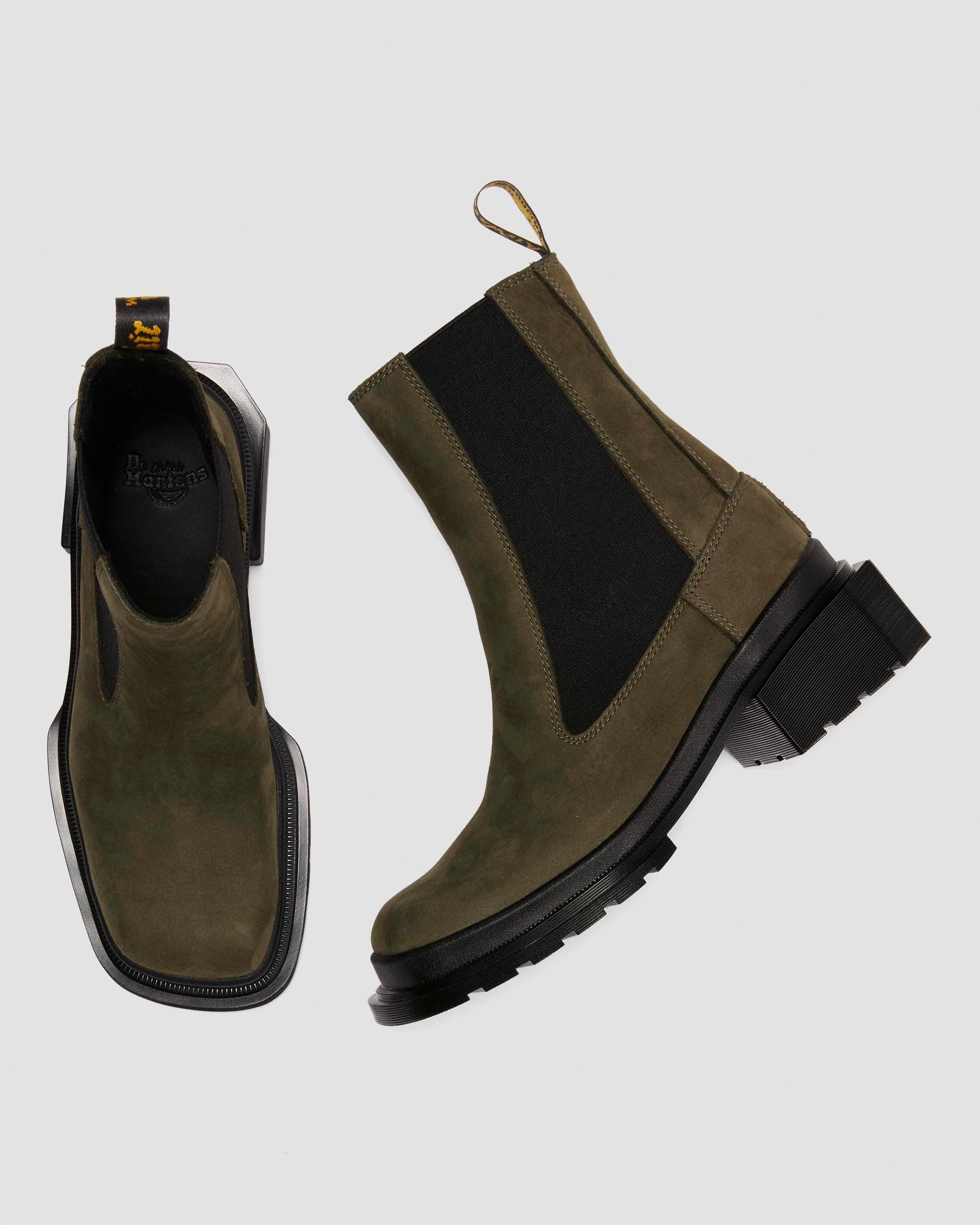 Maybole Buttersoft leather Chelsea boots in Olive