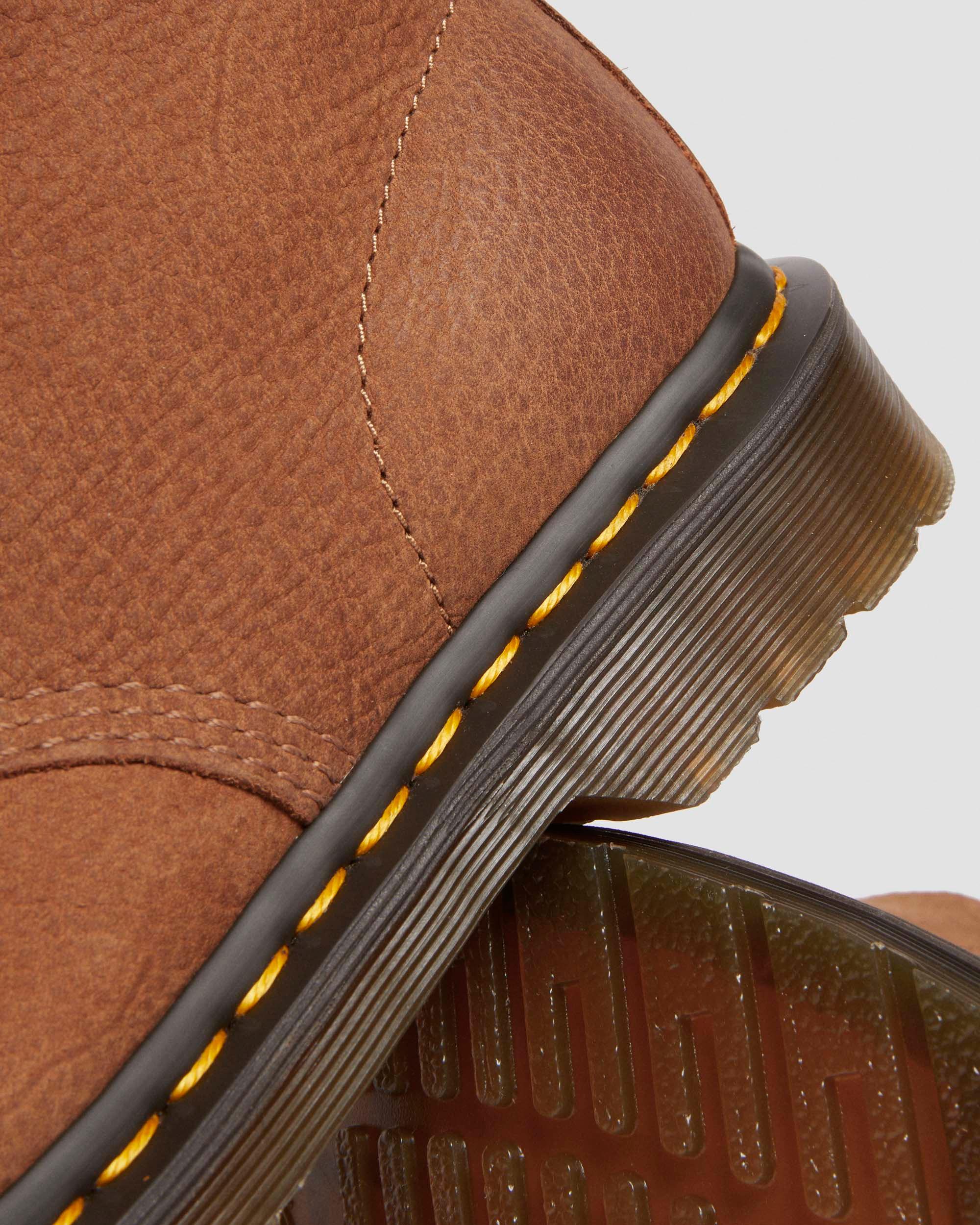 1460 Pascal Tumbled Nubuck boots in Desert Brown