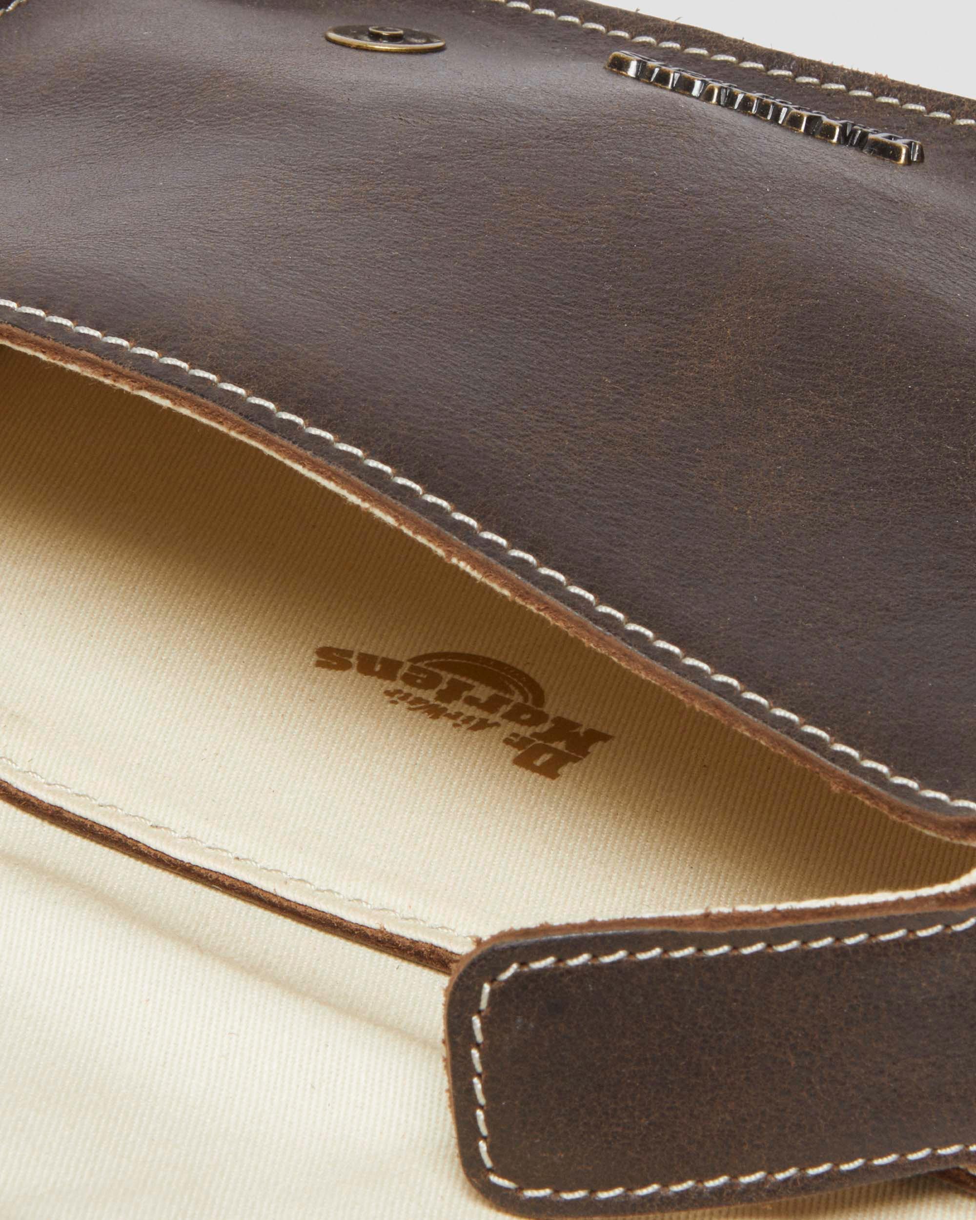 18 cm Floral Leather -olkalaukku