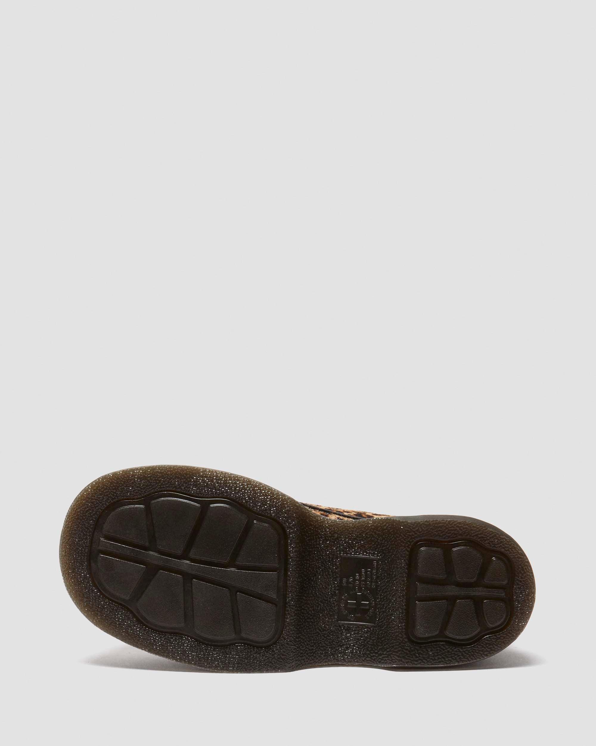Buzz 5-eye leopard shoes in Light Tan