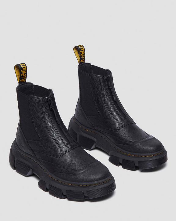 DMXL Zip Chelsea leather boots in Black | Dr. Martens DMXL Zip Chelsea leather boots in Black | Dr. Martens