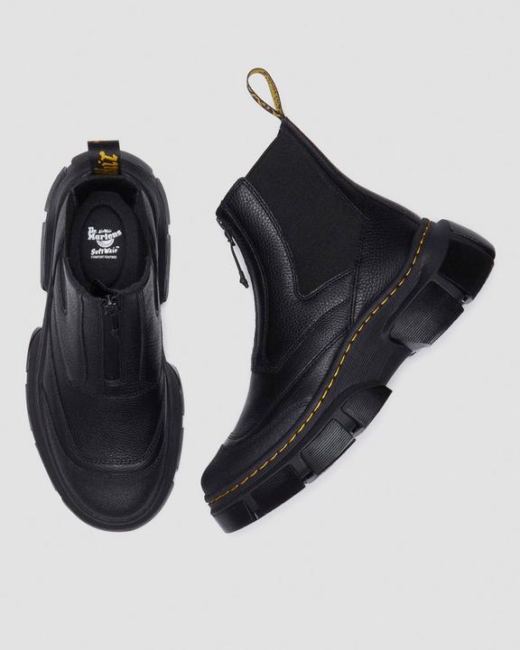 DMXL Zip Chelsea leather boots in Black | Dr. Martens DMXL Zip Chelsea leather boots in Black | Dr. Martens