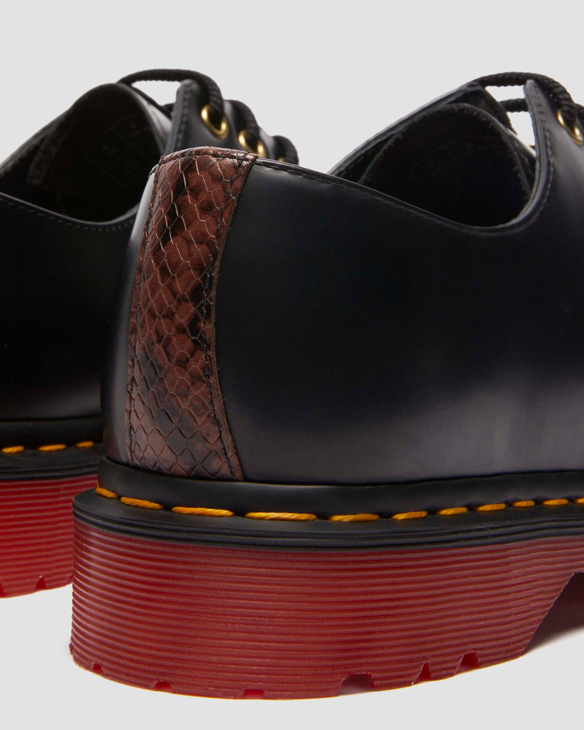 DR MARTENS 1461 Year of the Snake Leather Lace Up Shoes