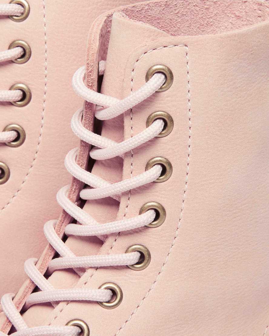 Dr. Martens' 1460 Pascal Nubuck Leather Boots In Pink