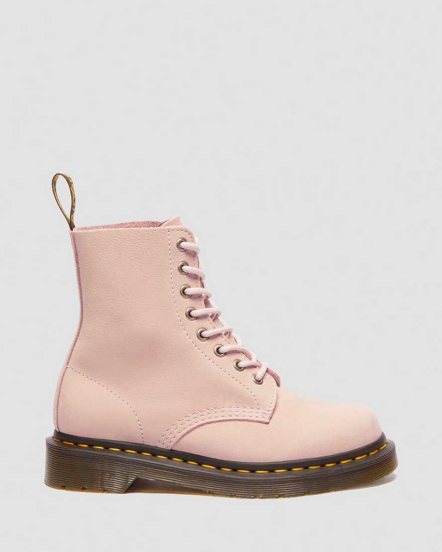 Dr. Martens' 1460 Pascal Nubuck Leather Boots In Pink