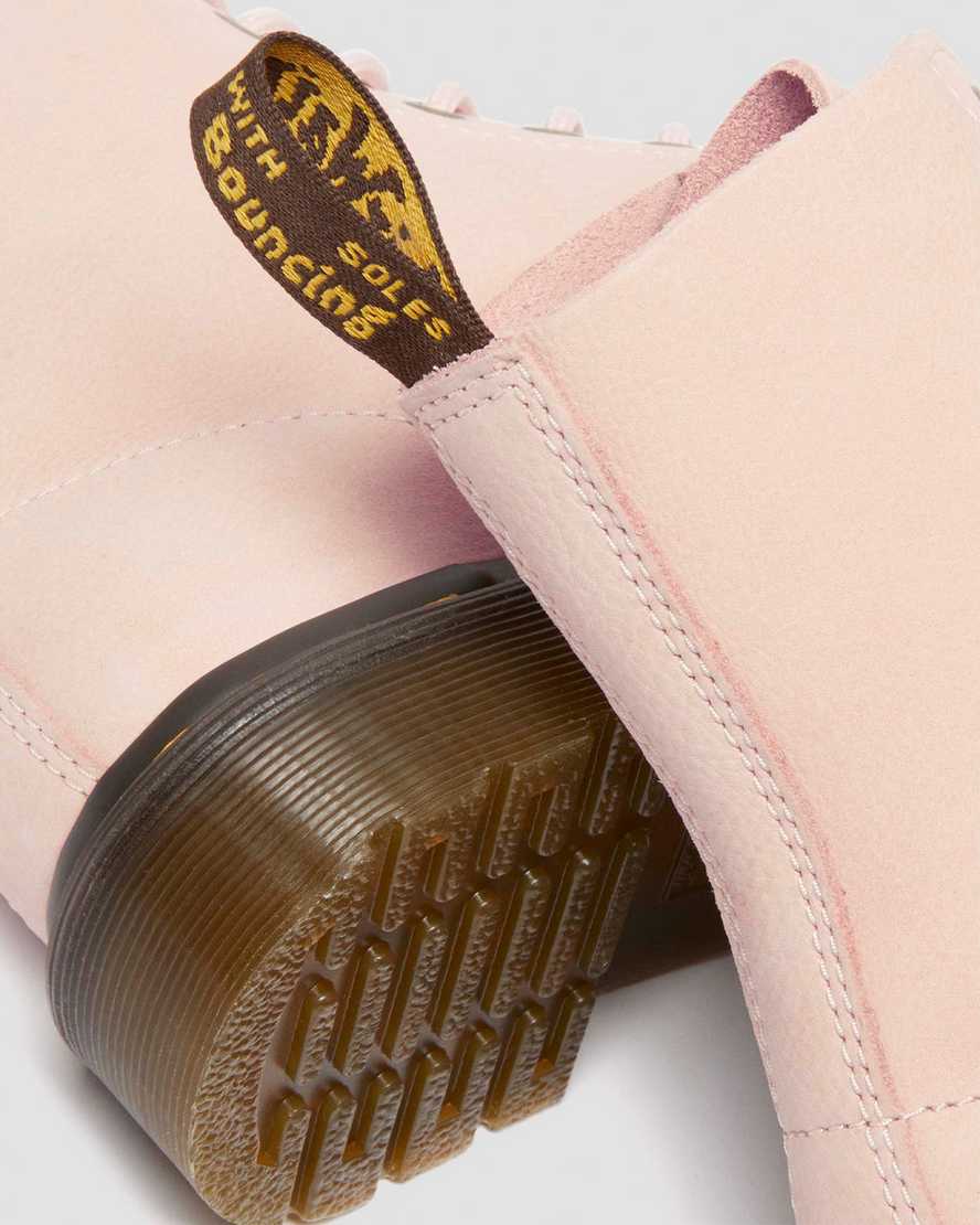 Dr. Martens' 1460 Pascal Nubuck Leather Boots In Pink