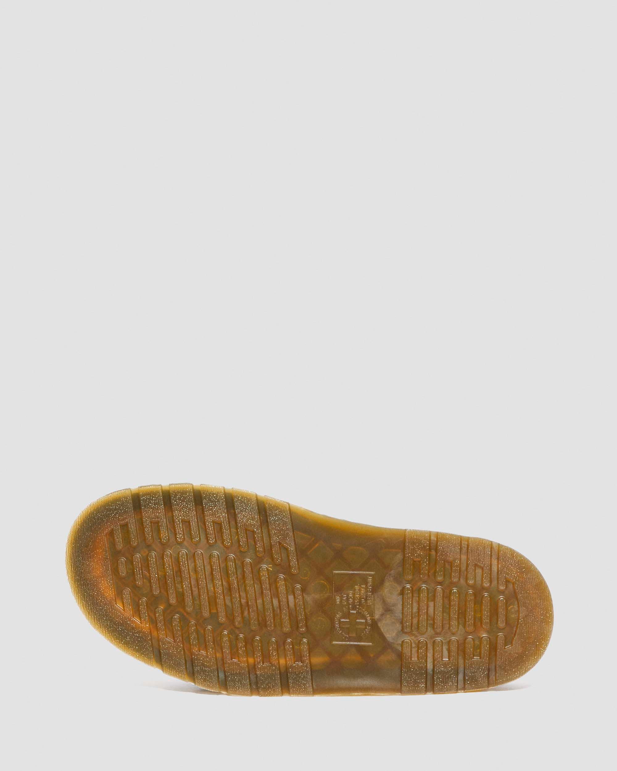 Josef Suede slide sandals in Black