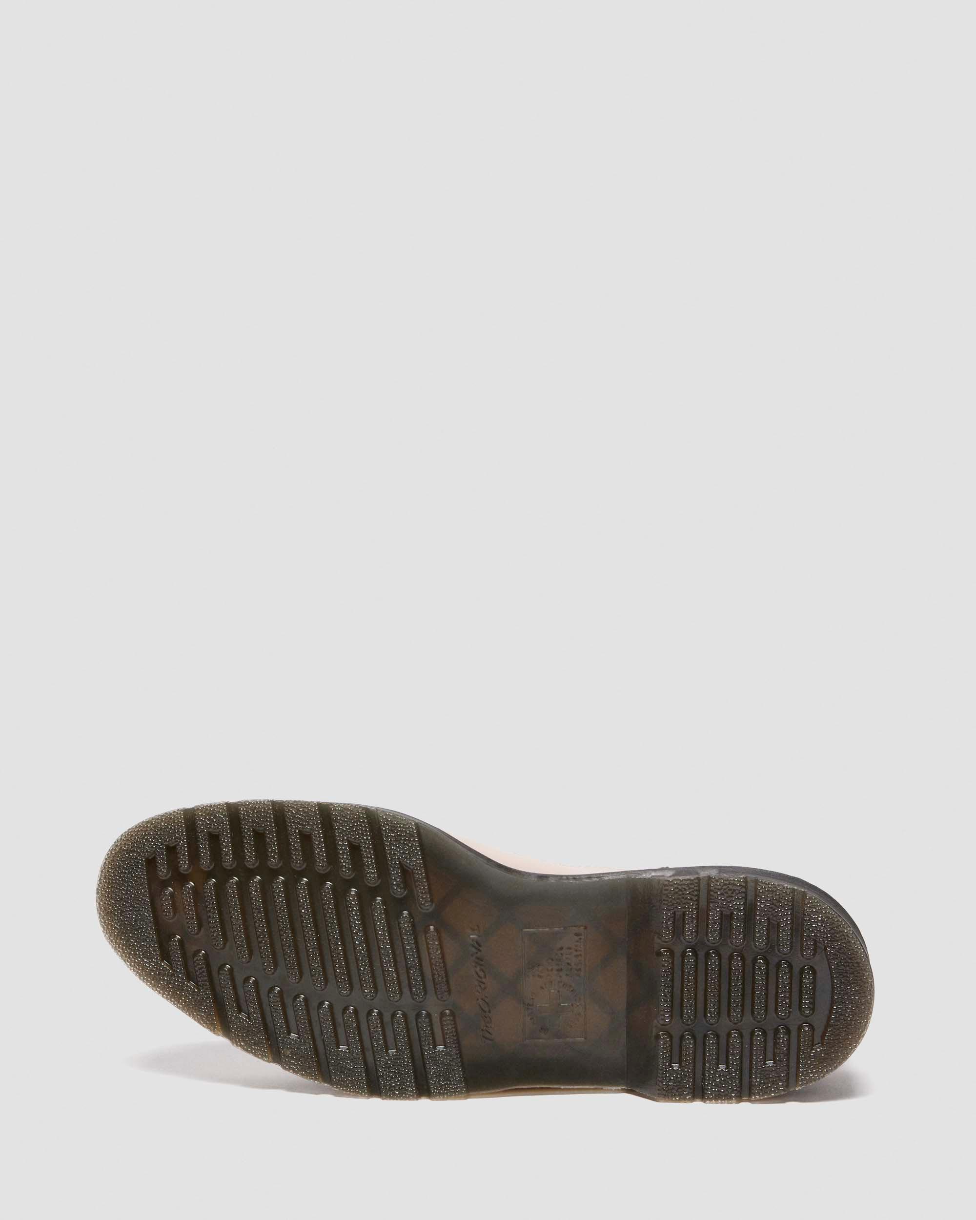 Elphie II iridescent leather ballet flats in Powder Pink+Gold