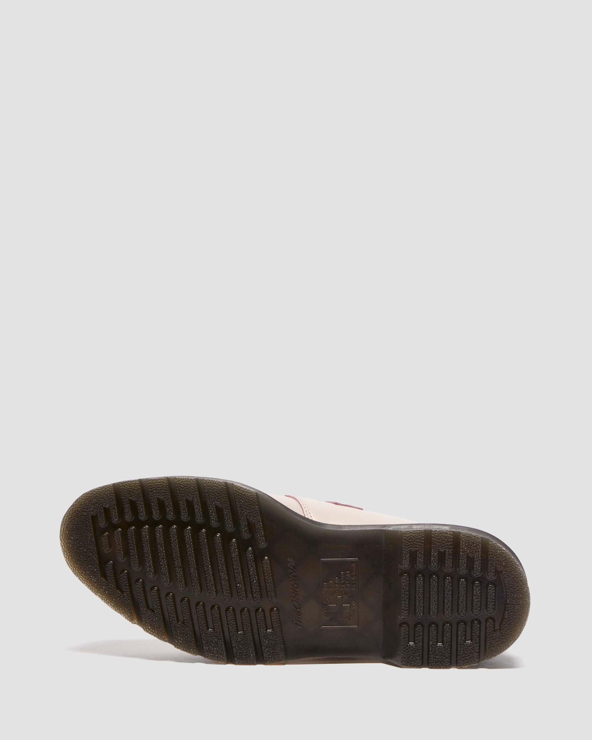 Elphie II iridescent leather mary jane shoes in Powder Pink+Gold