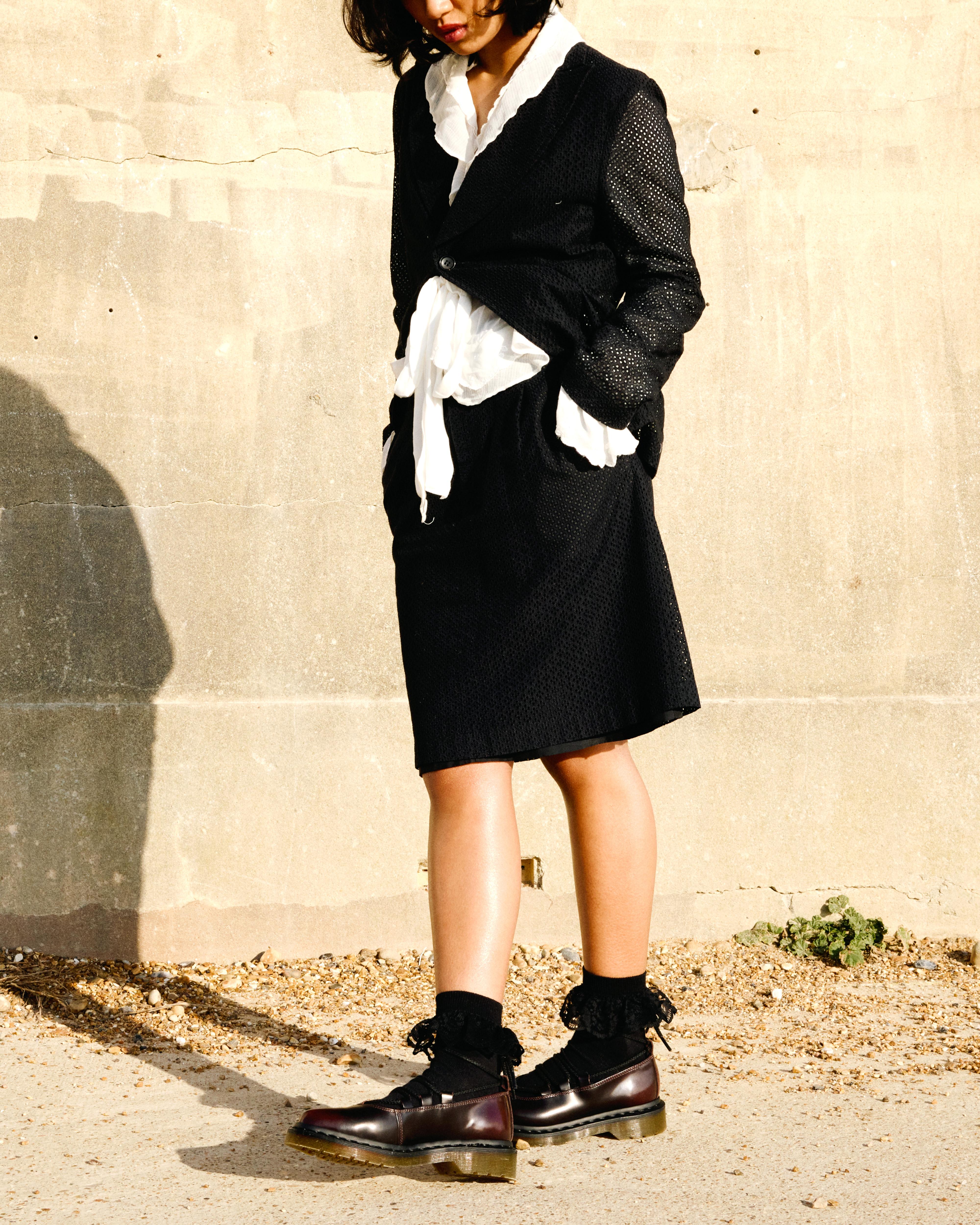 靴 Dr.Martens CORE ELPHIE size25cm UK6 Elphie Virginia leather Mary Jane shoes in Black | Dr. Martens