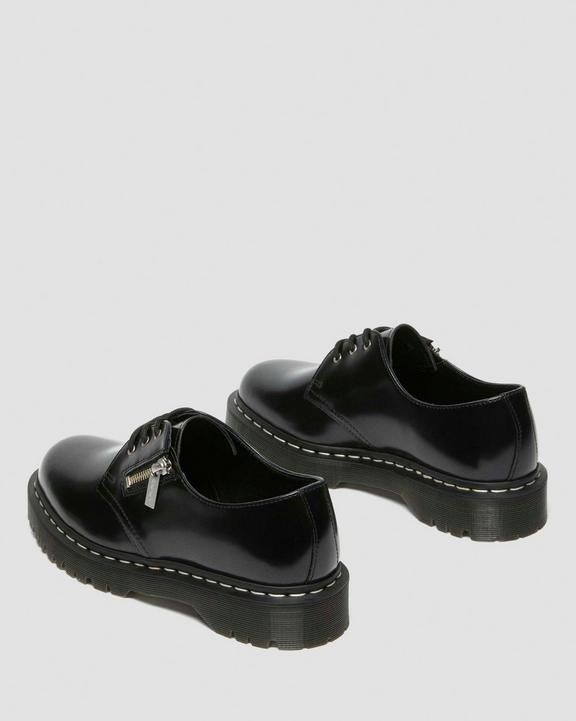 1461 Lace and zip Smooth leather shoes in Black | Dr. Martens 1461 Lace and zip Smooth leather shoes in Black | Dr. Martens