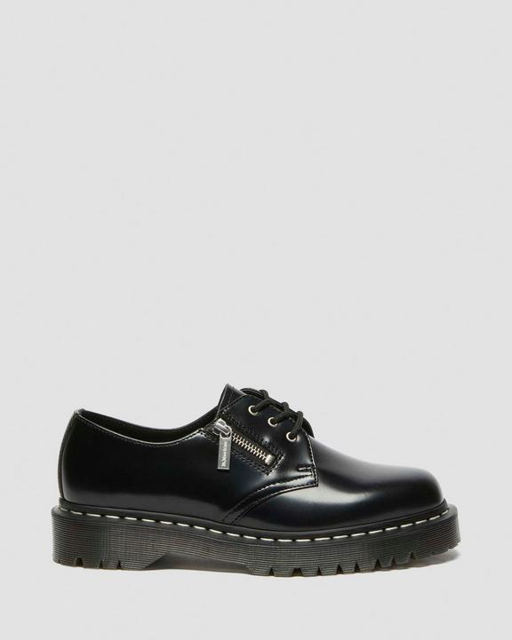 1461 Lace and zip Smooth leather shoes in Black | Dr. Martens 1461 Lace and zip Smooth leather shoes in Black | Dr. Martens