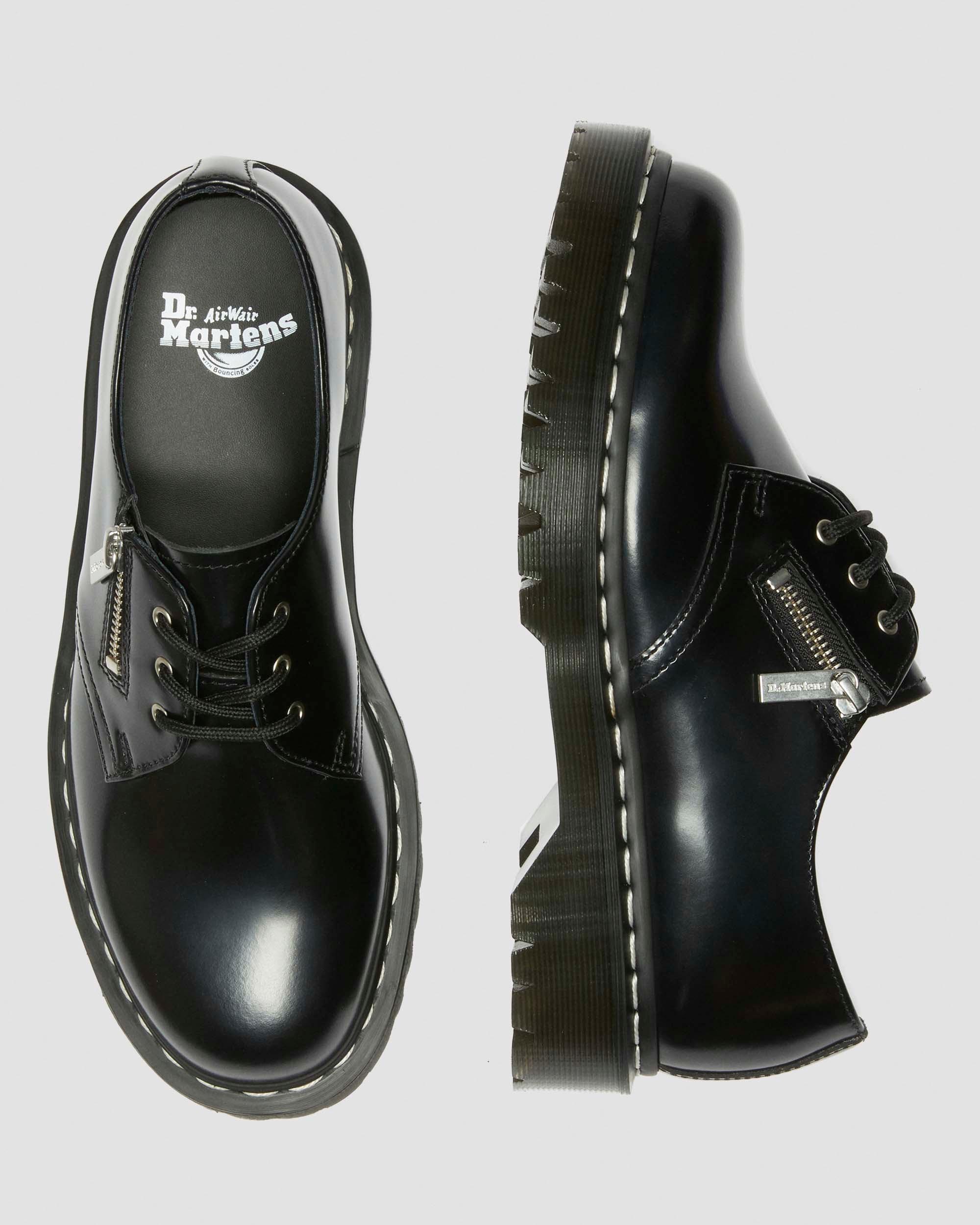 Dr.Martens 1461 BEX ZIP 3ホール UK7 1461 Bex Zip Leather Shoes in Black | Dr. Martens