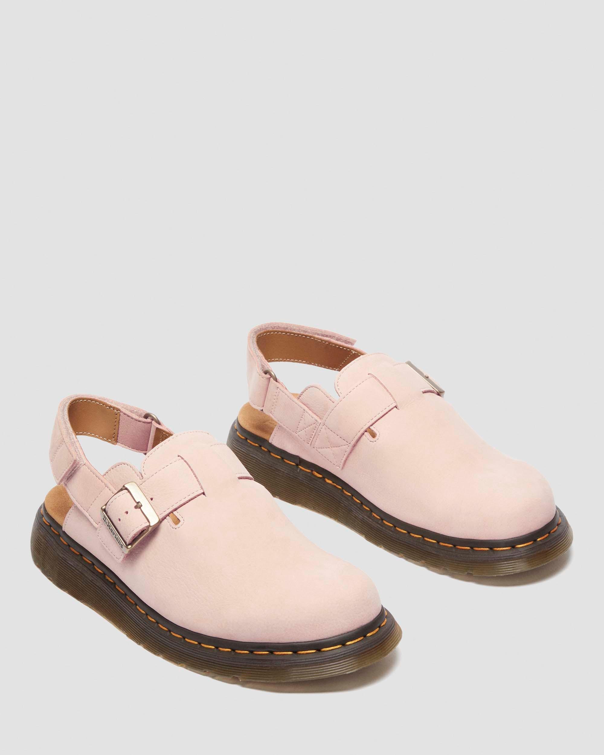 Puuteripinkki Jorge Ii Nubuck Leather Mules