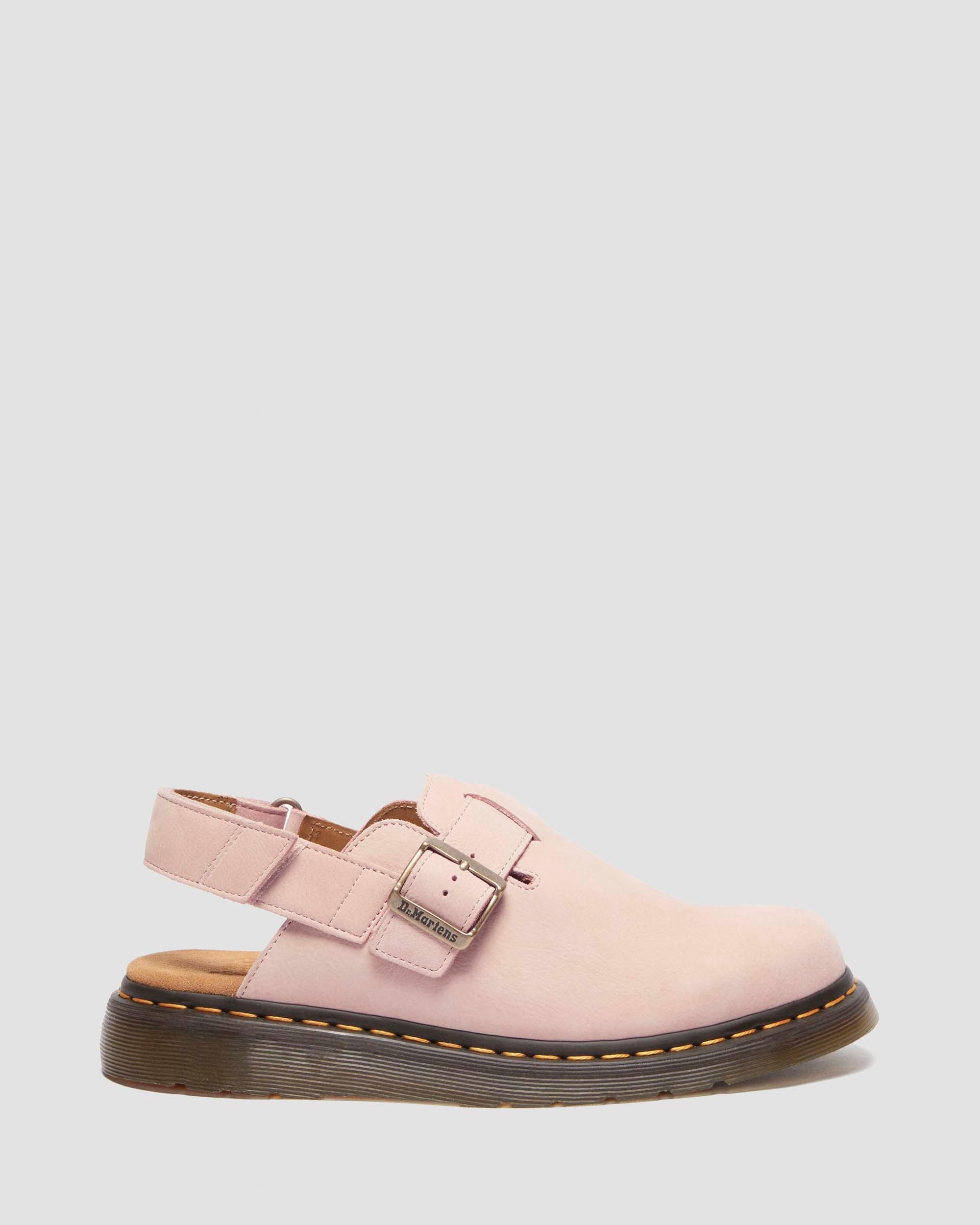 Puuteripinkki Jorge Ii Nubuck Leather Mules