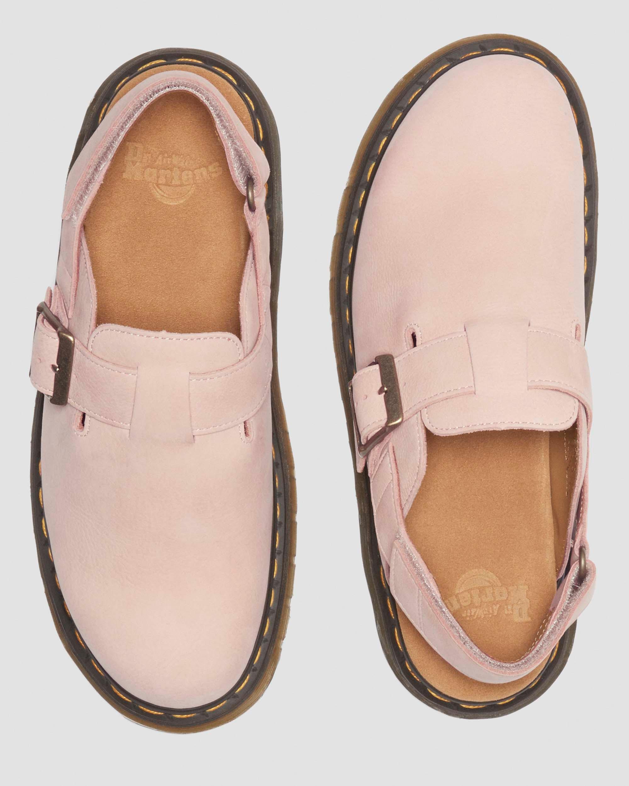 Puuteripinkki Jorge Ii Nubuck Leather Mules