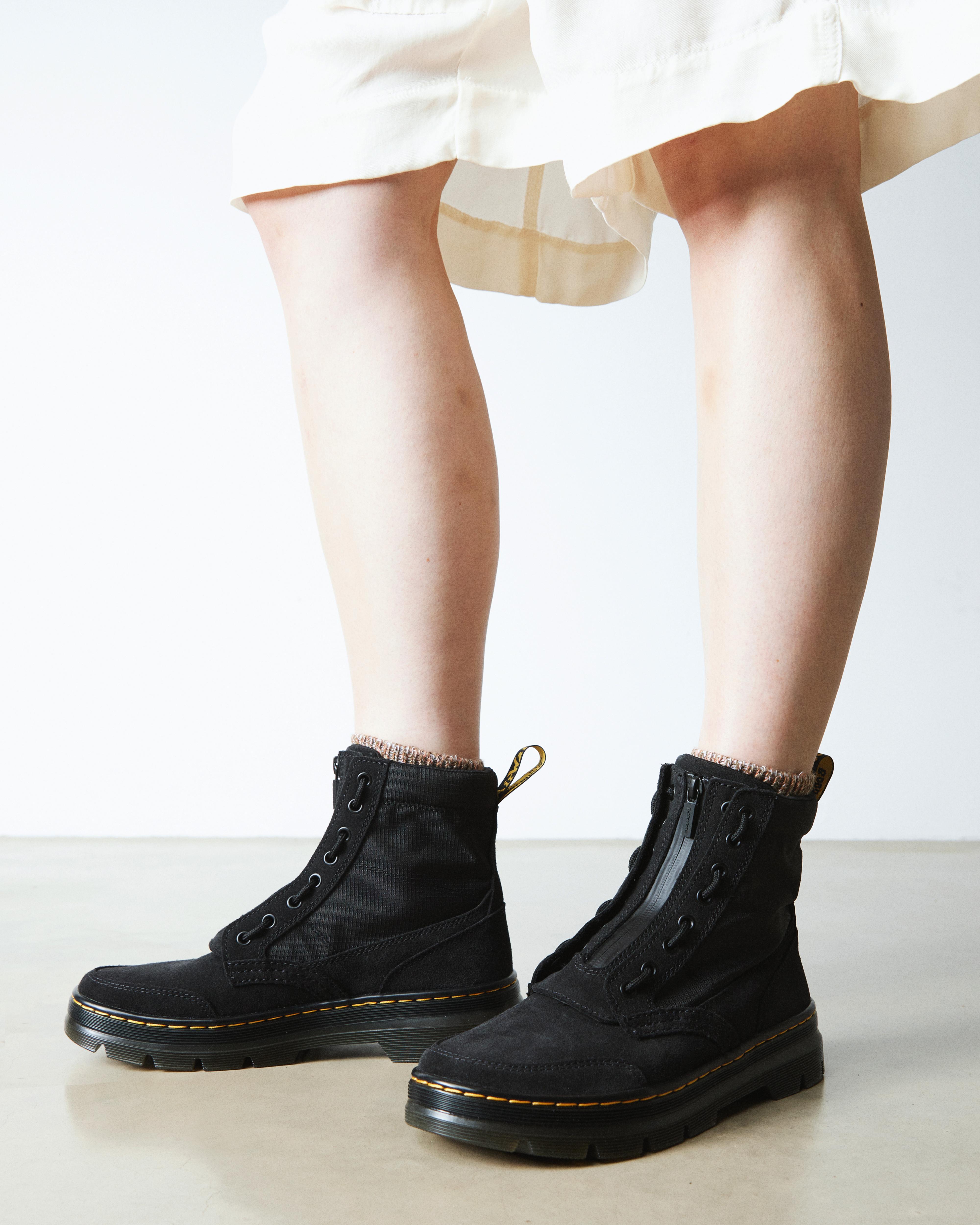 Combs Jungle Zip Casual Boots in Black