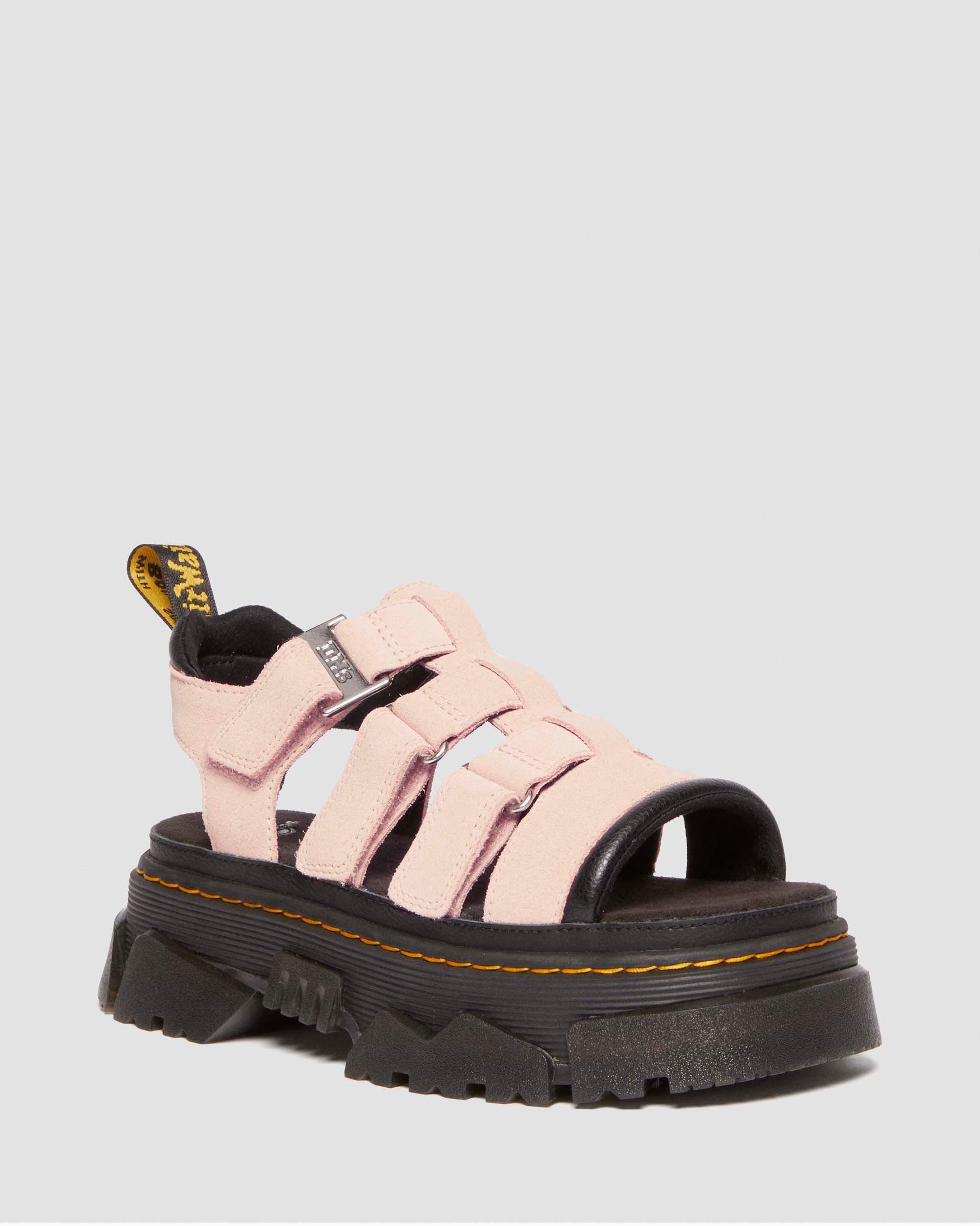 Mattison 3 Strap sandals in Powder Pink