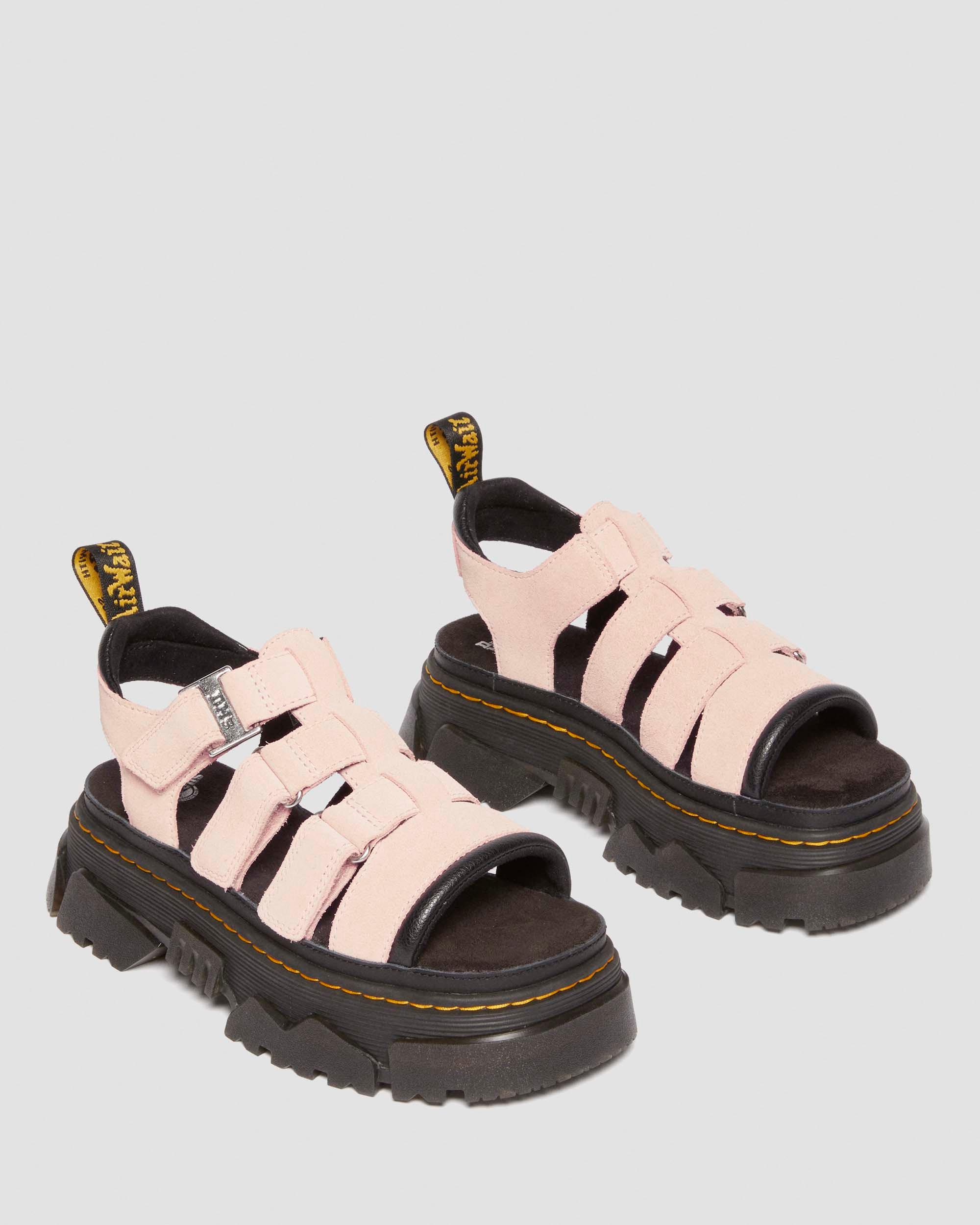 Mattison 3 Strap sandals in Powder Pink