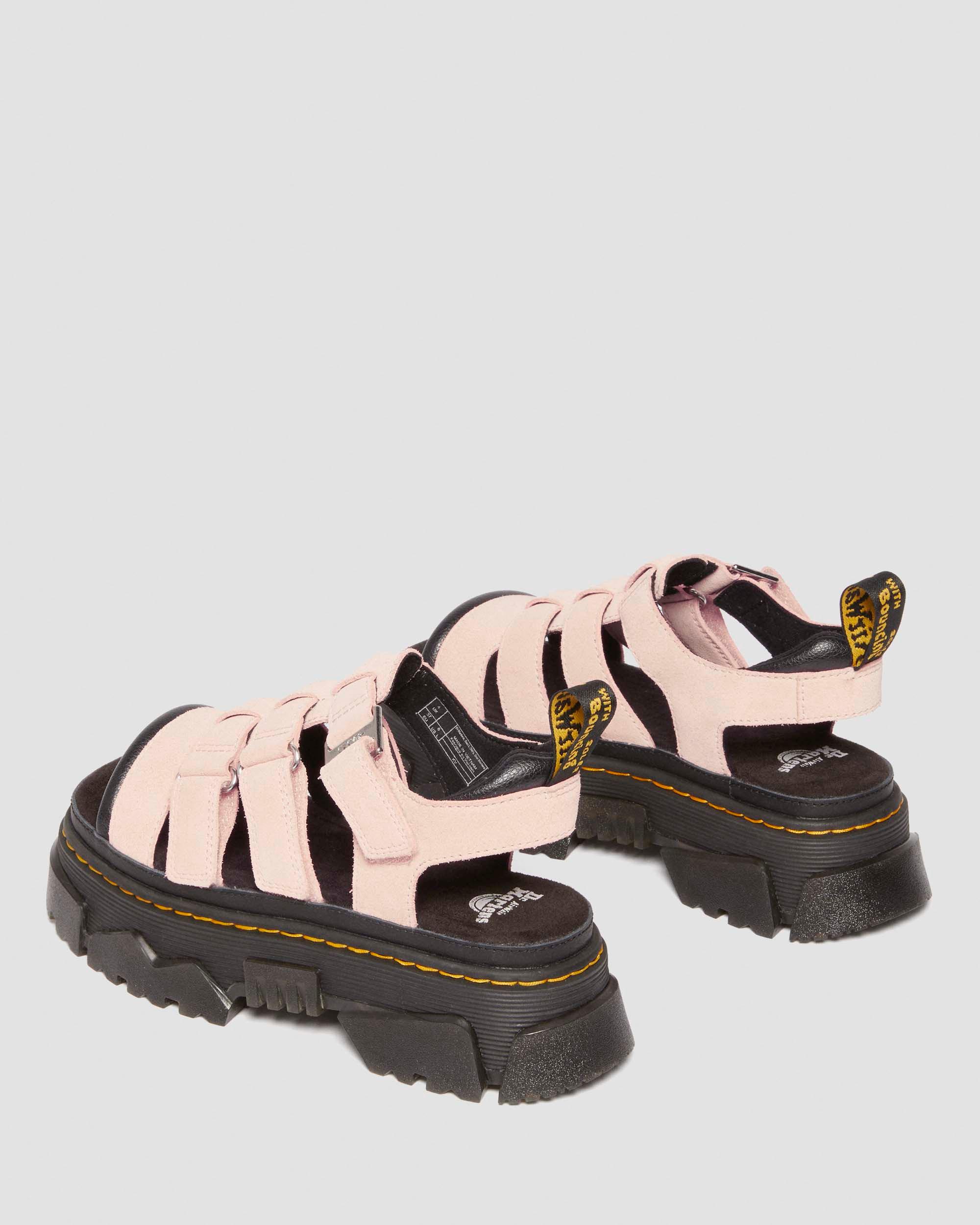 Mattison 3 Strap sandals in Powder Pink