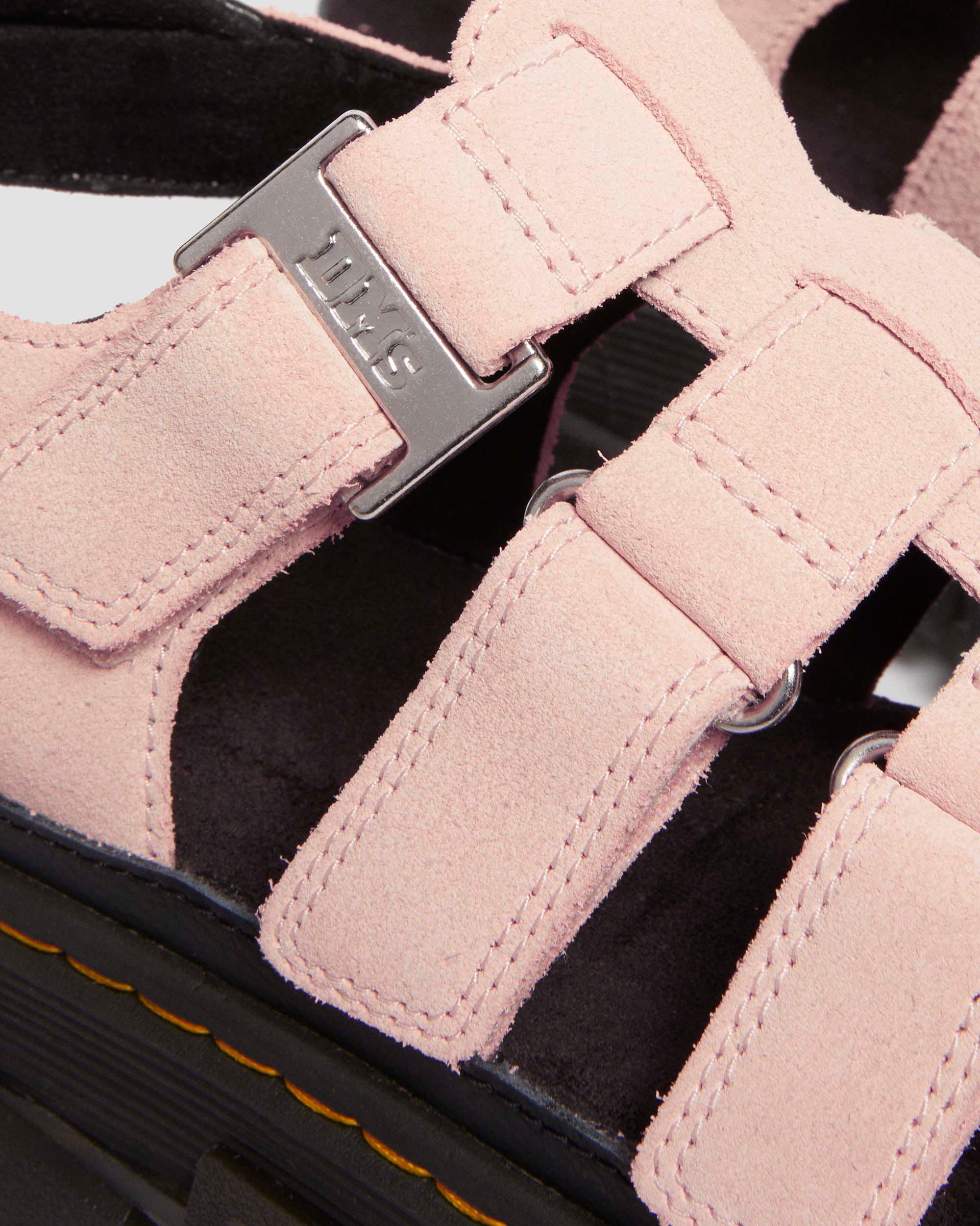 Mattison 3 Strap sandals in Powder Pink