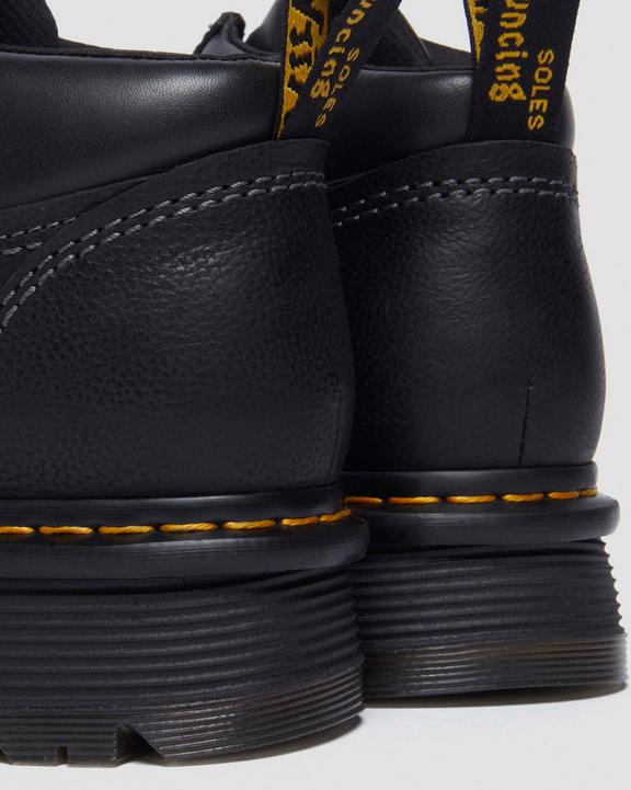 Zebzag Leather Casual 4-Eye Lace-Up Boots in Black | Dr. Martens Zebzag Leather Casual 4-Eye Lace-Up Boots in Black | Dr. Martens
