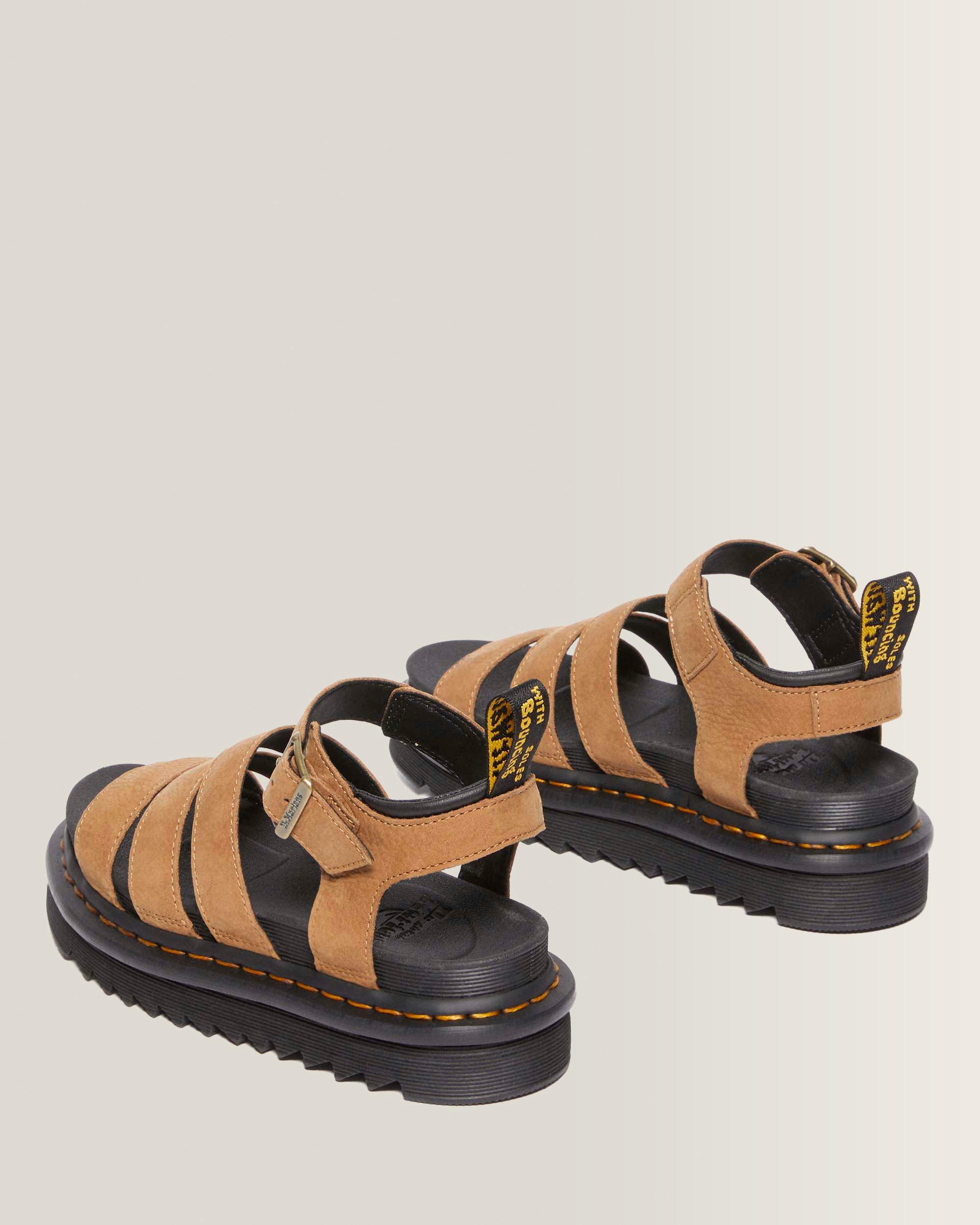 Sandali Blaire Hydro con cinturino in pelle di colore Bianco | Dr. Martens