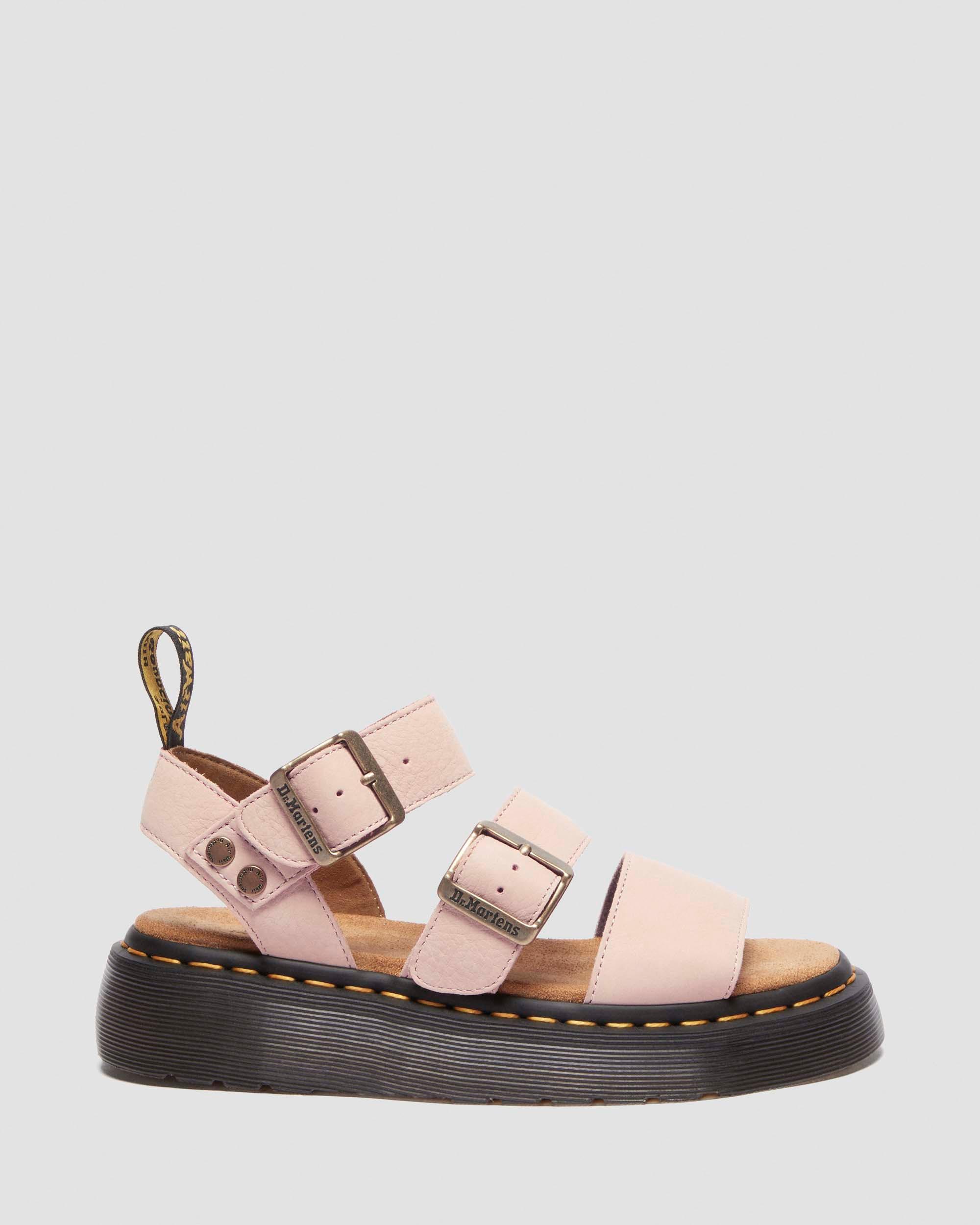 Gryphon Quad Nubuck Sandalen in Puderrosa