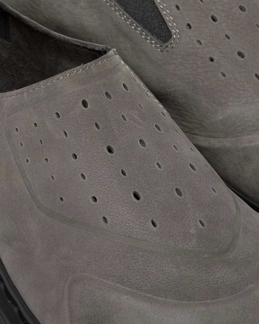 Dr. Martens' Taupe Vent Xx02 Mules In Gray