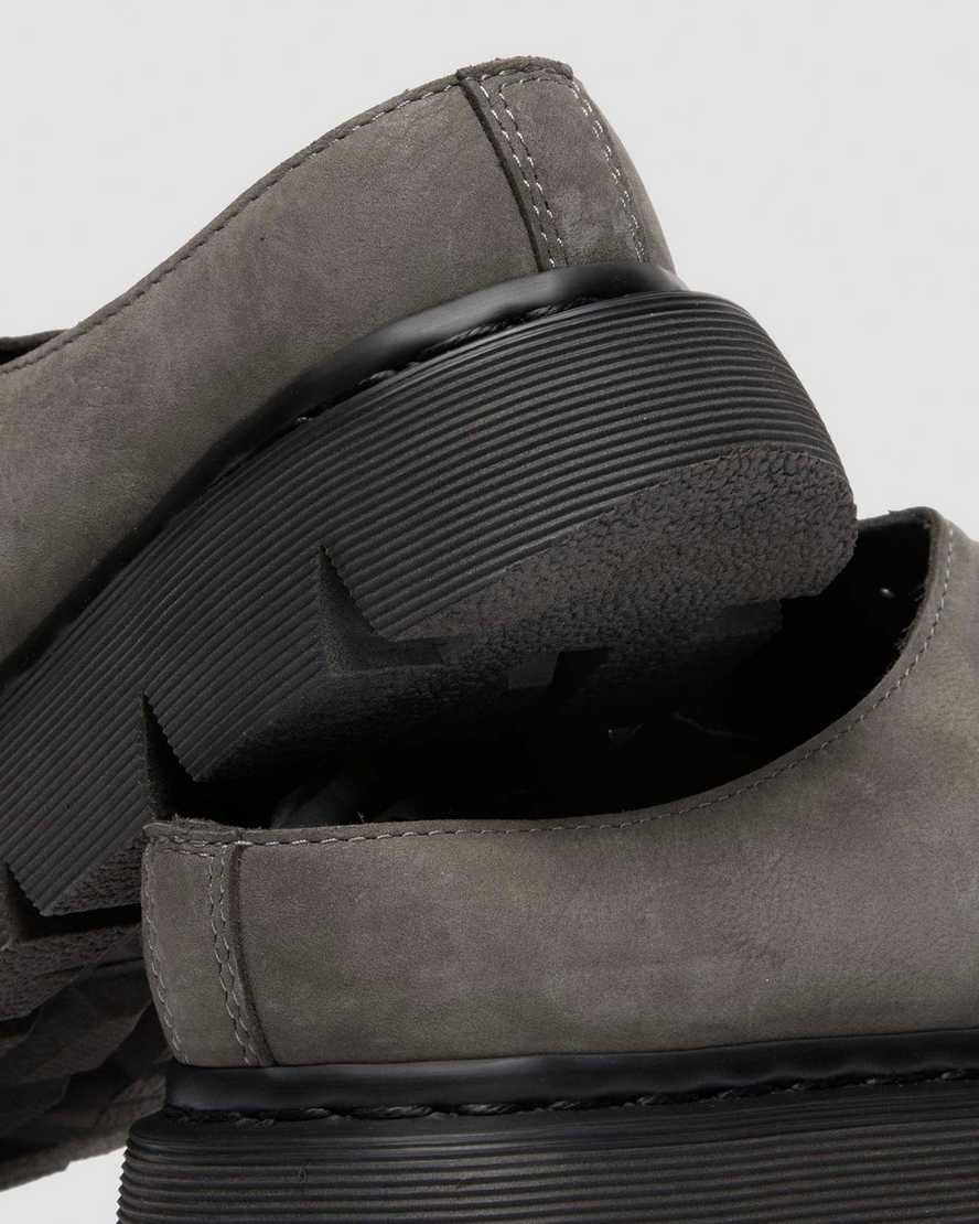 Dr. Martens' Taupe Vent Xx02 Mules In Gray