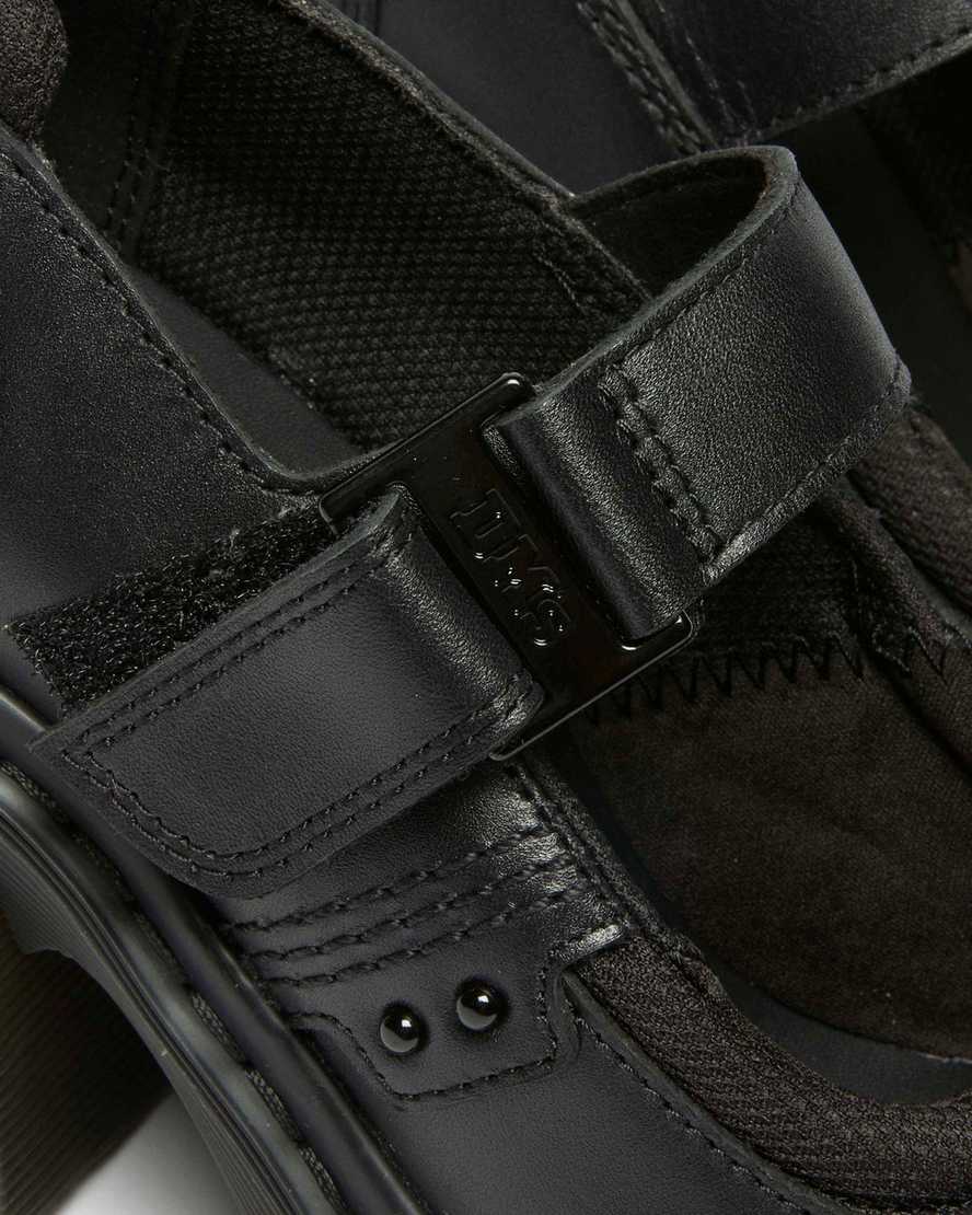 DR. MARTENS' EVIEE TECH STRAP MARY JANE HEELED SHOES