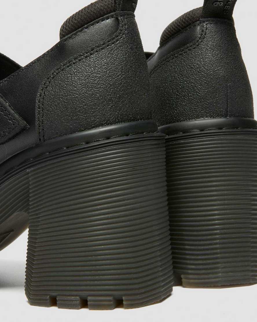 DR. MARTENS' EVIEE TECH STRAP MARY JANE HEELED SHOES