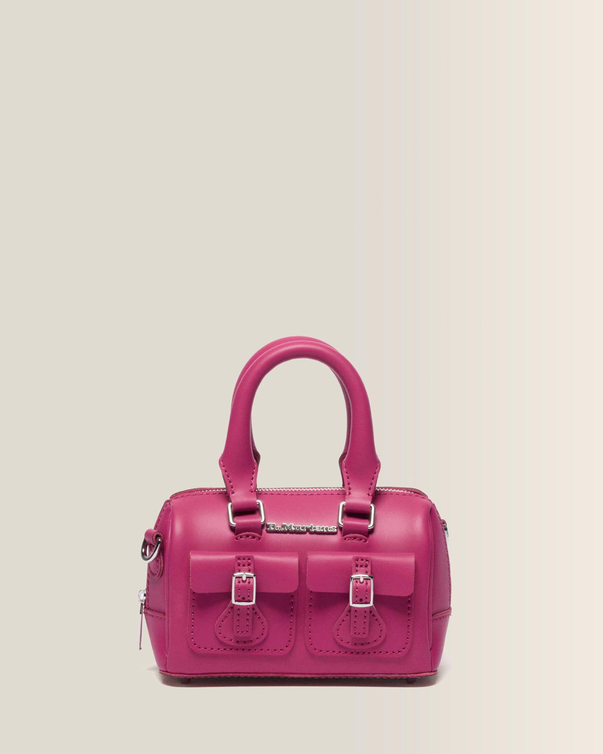 Mini Top Handle Leather Bag in Black | Dr. Martens