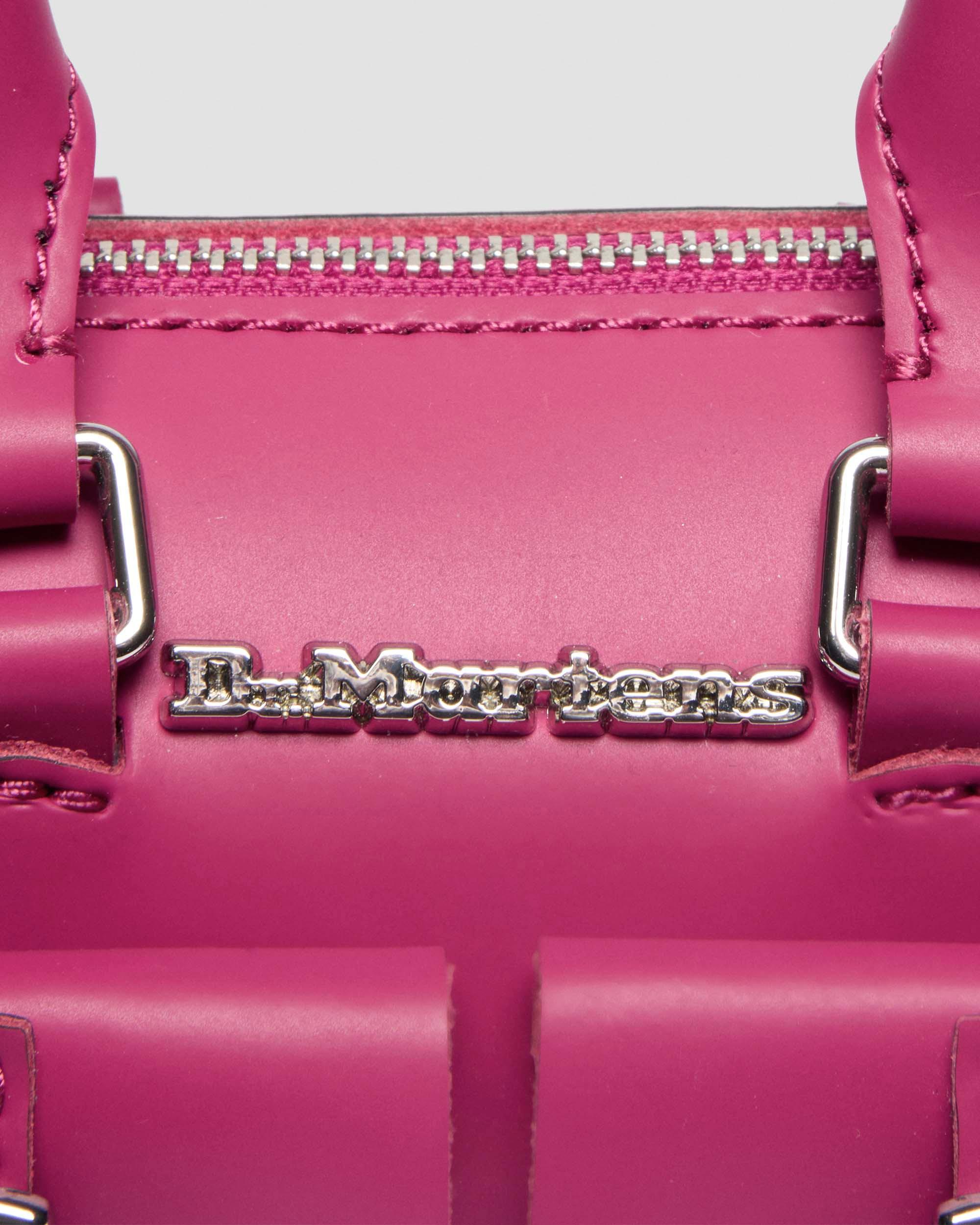 Mini Top Handle Leather Bag in Pink