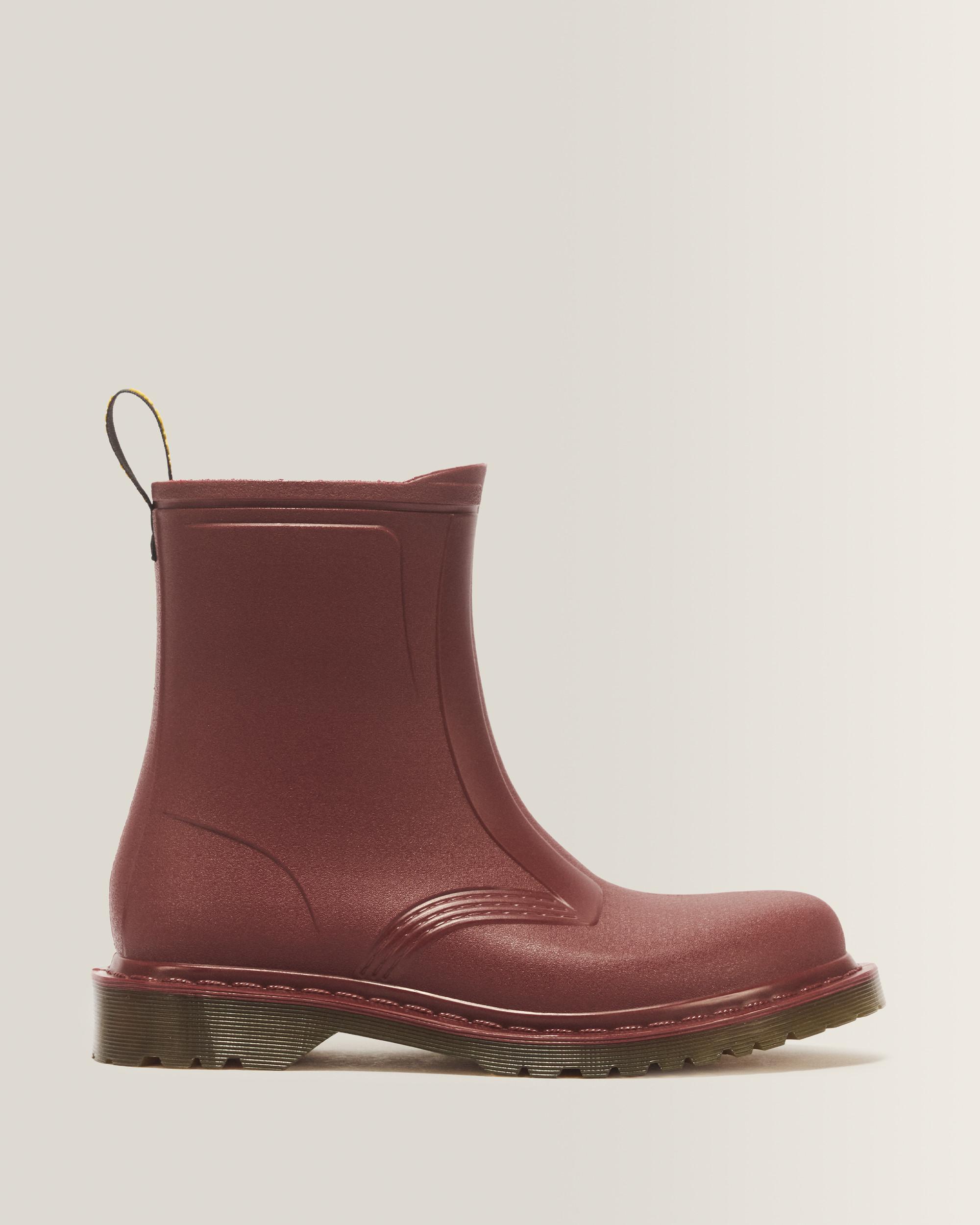 Dr. Martens 1460 Rain Laarzen in Rood,