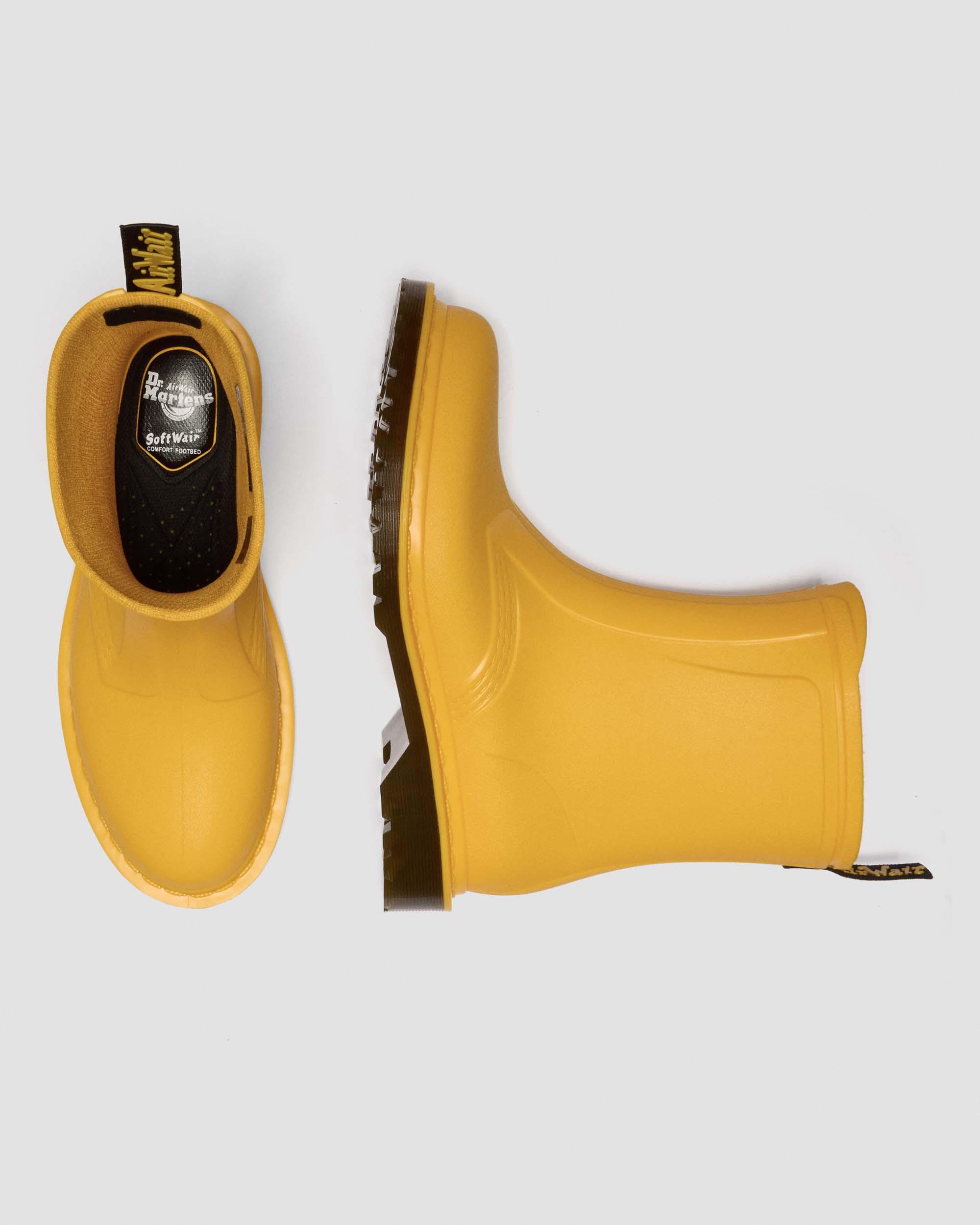 1460 Rain Boots in Yellow