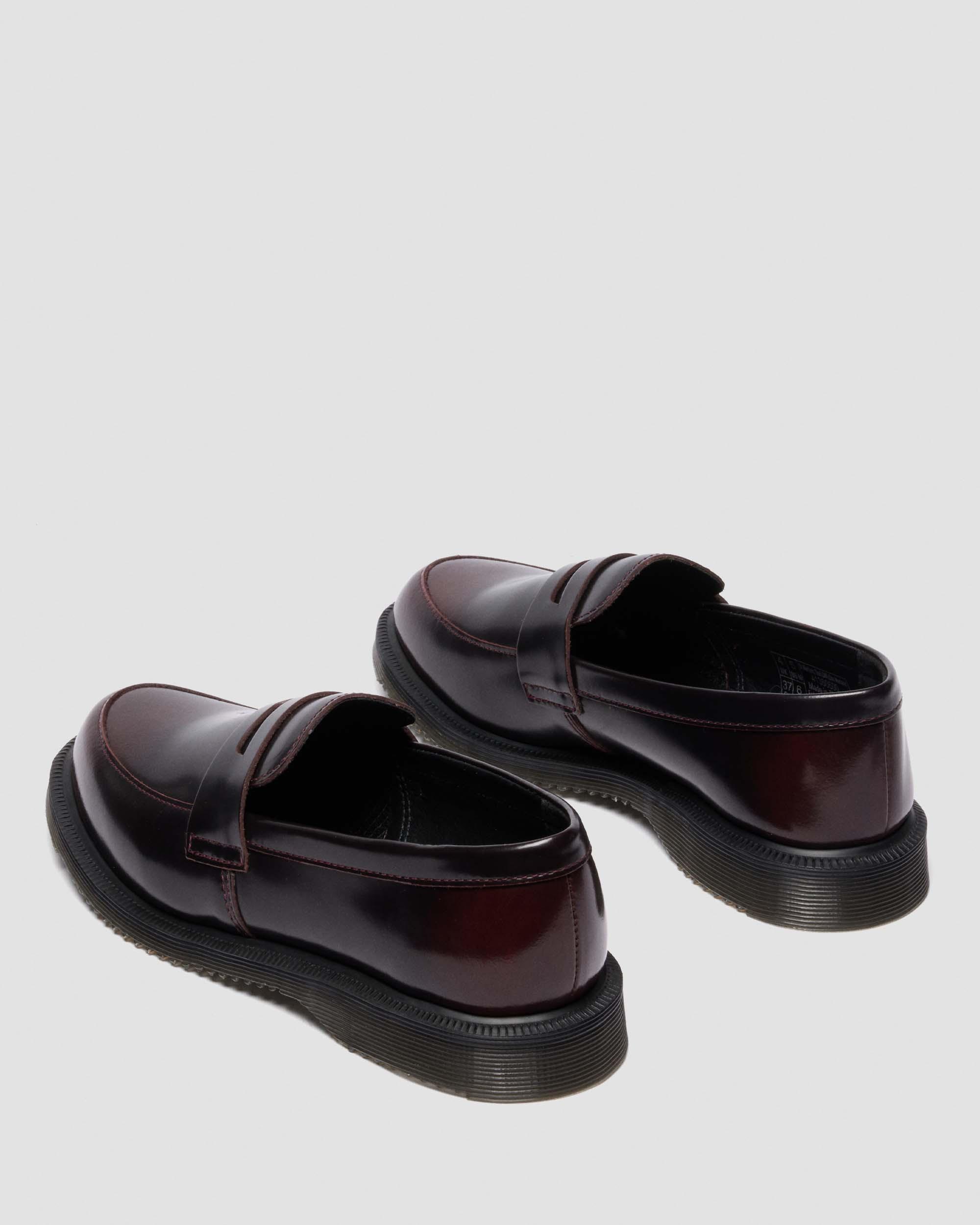 Mocassins Temara en cuir Arcadia in Rouge Cherry Red