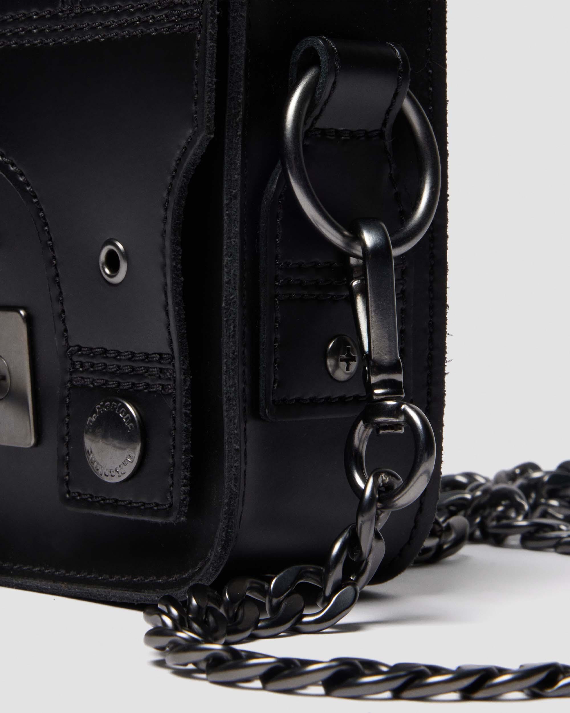 Dr Martens★KIEV LEATHER TOP HANDLE BAG★BLACK Kiev Leather Top Handle Bag in Black | Dr. Martens