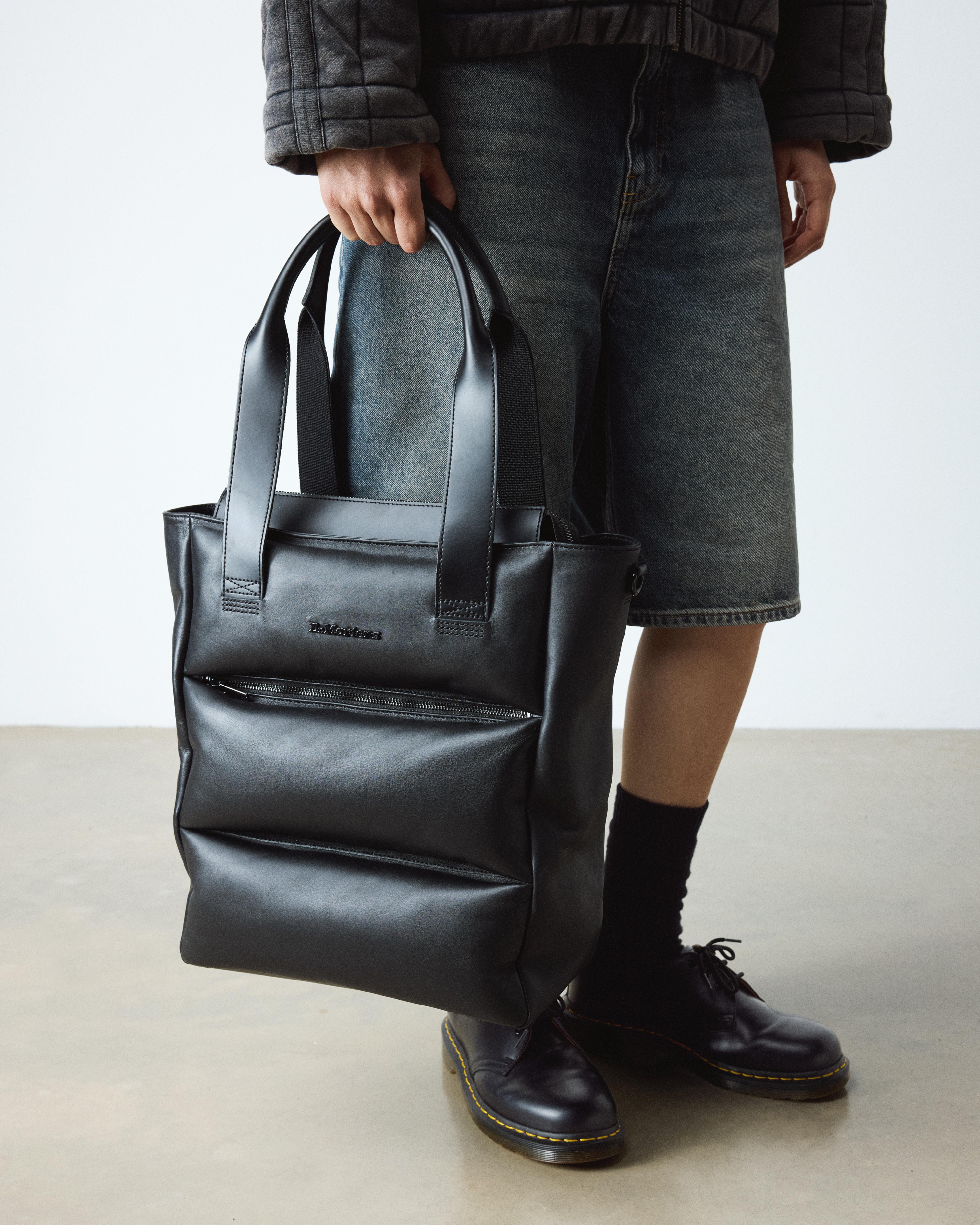 DR MARTENS LEATHER TOTE BAG