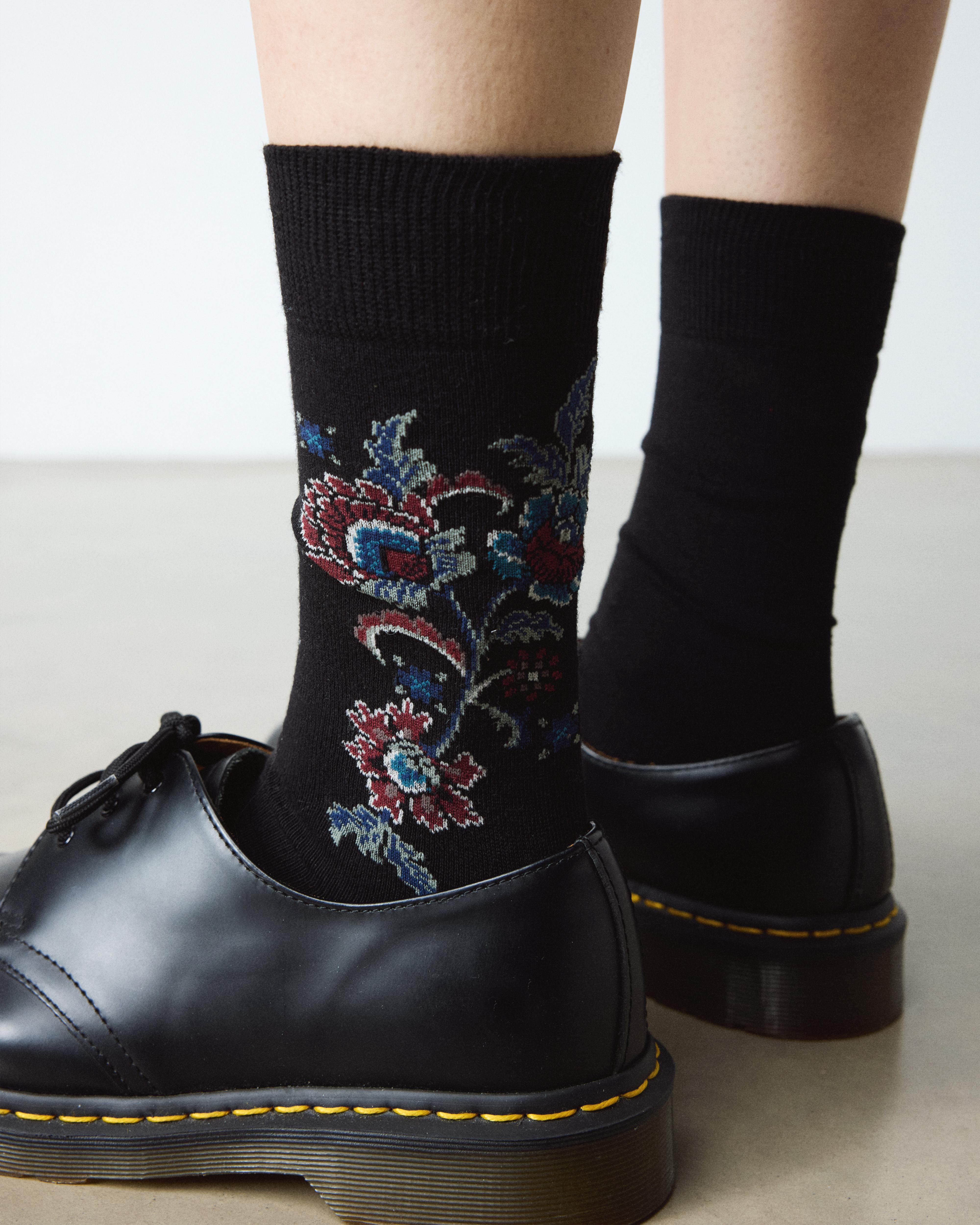 Dr. Martens Jacquard Socks In Black
