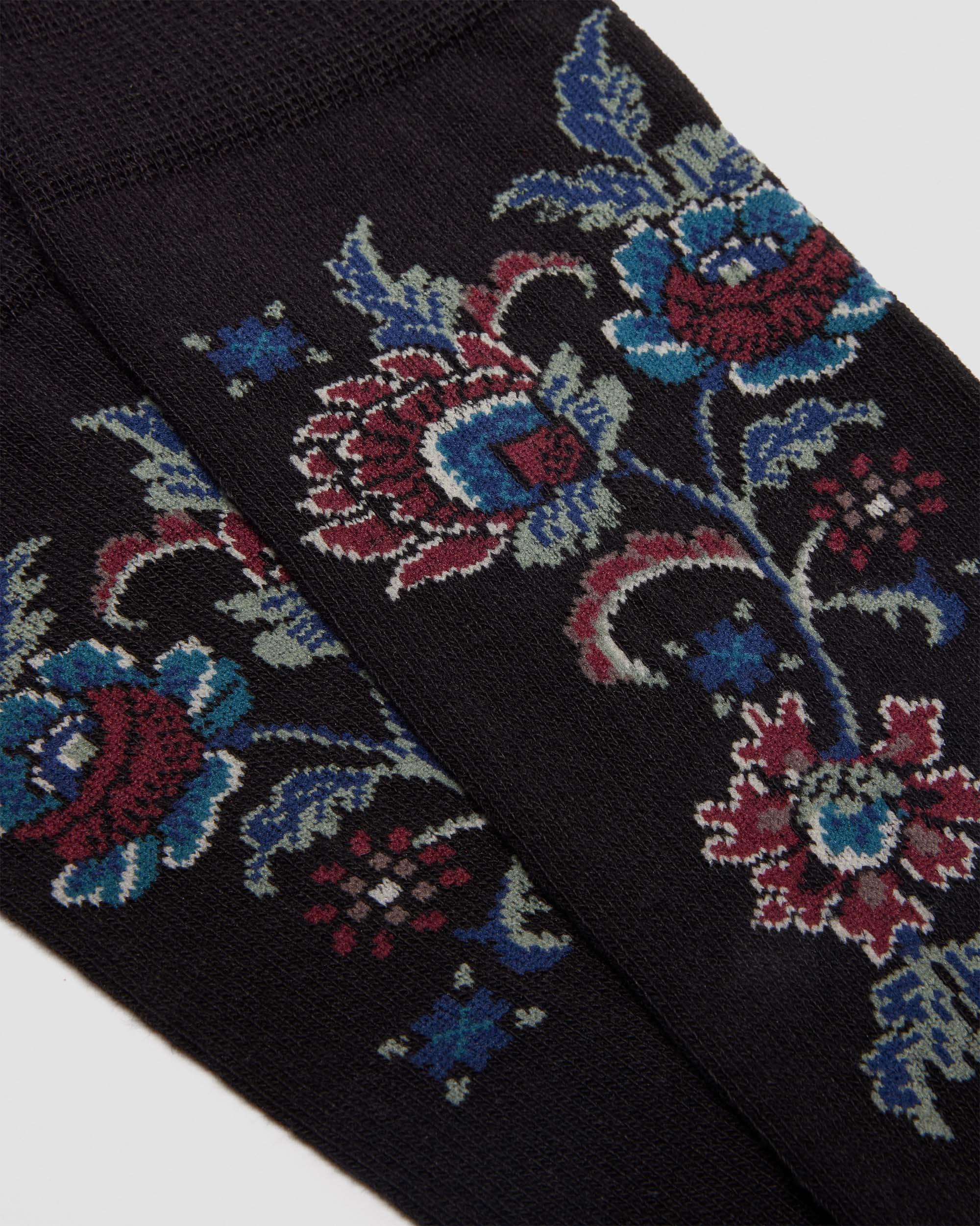Dr. Martens Jacquard Socks In Black