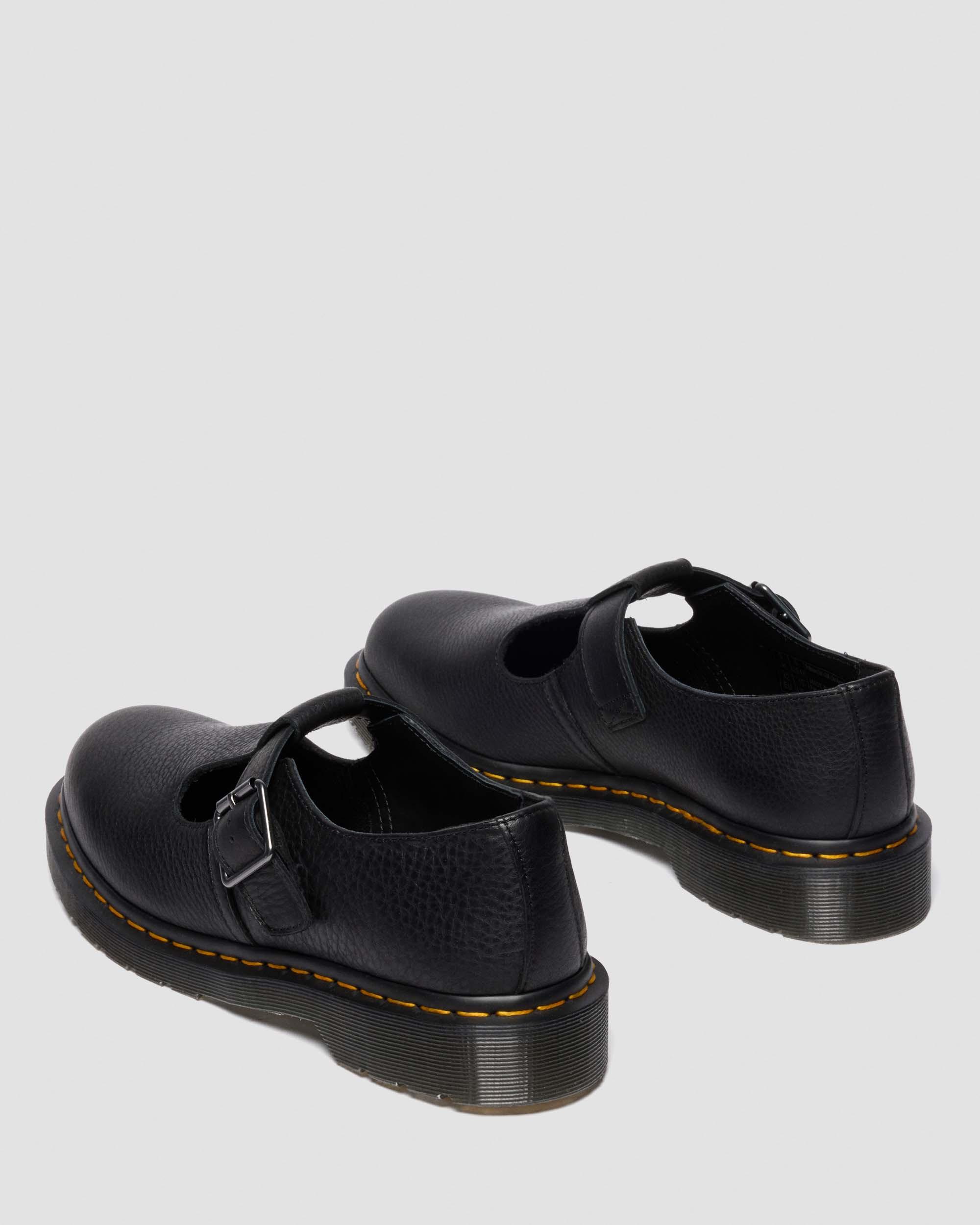 【Dr.Martens】 ★ Polley ★ BLACK POLLEY in Black | Dr. Martens